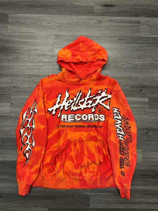 Hellstar Hoodie "Red Tie Dye"