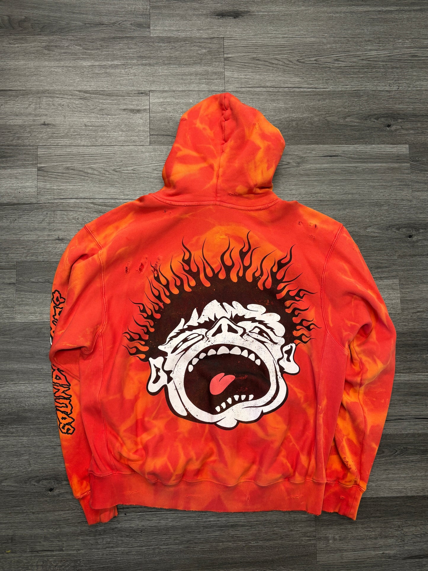 Hellstar Hoodie "Red Tie Dye"