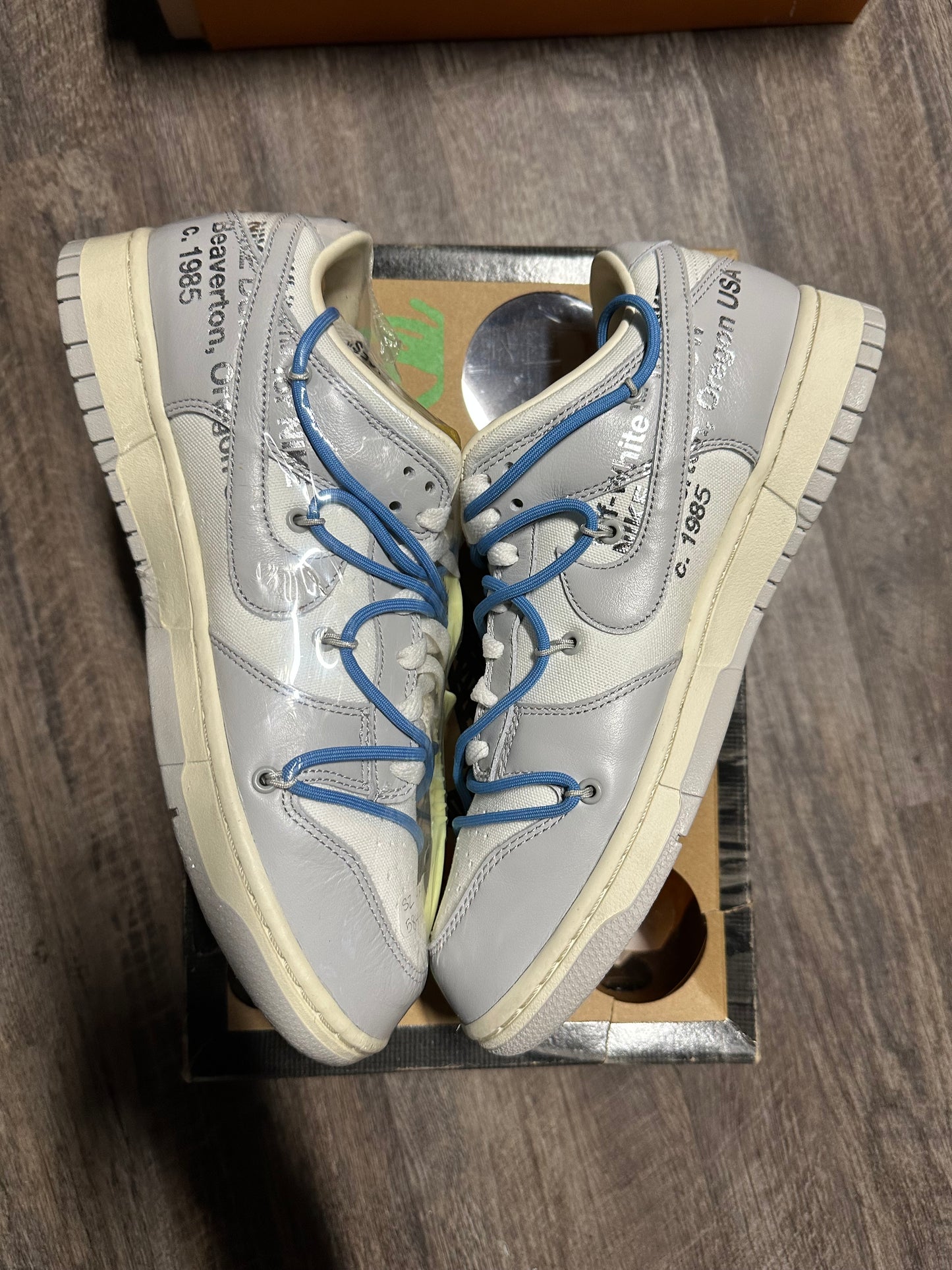 2021 Nike Dunk Low "Off-White Lot 5"