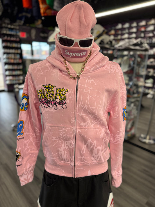 Rich Groupies Zip-Up Hoodie "RGE 99"