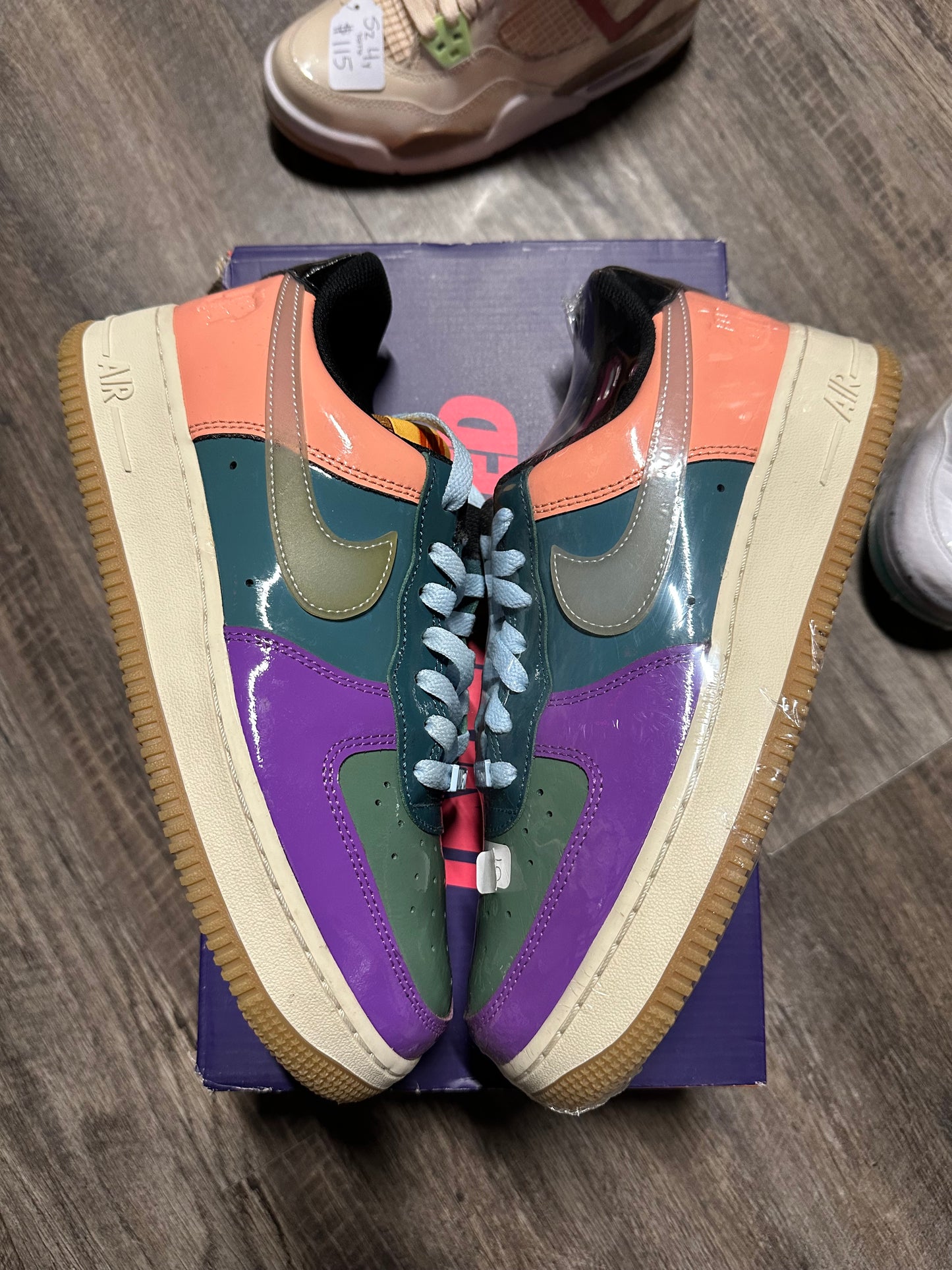 2023 Nike AF1 Low "Undefeated Multi-Patent Wild Berry"