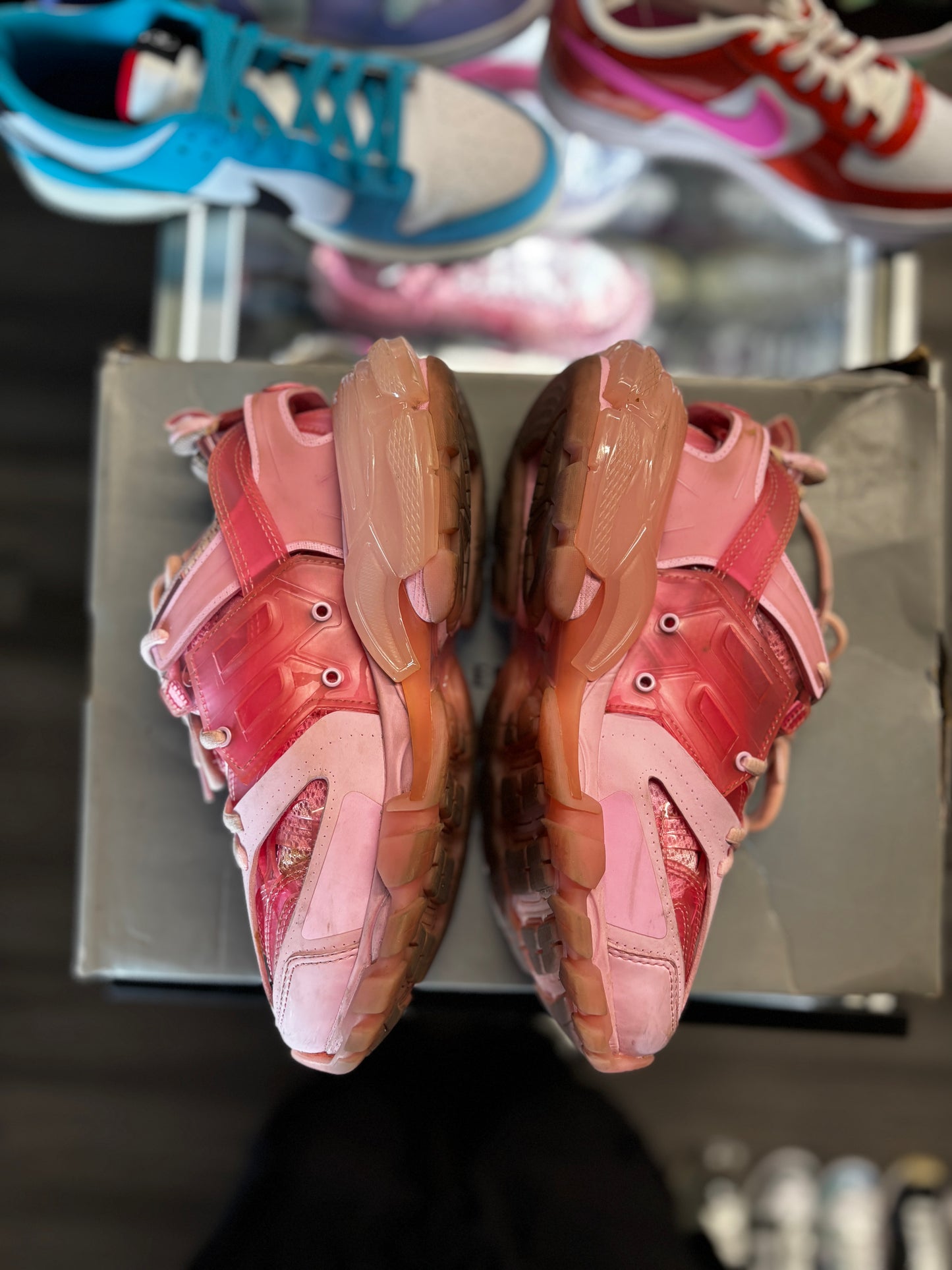 Balenciaga Track "Pink Clearsole"