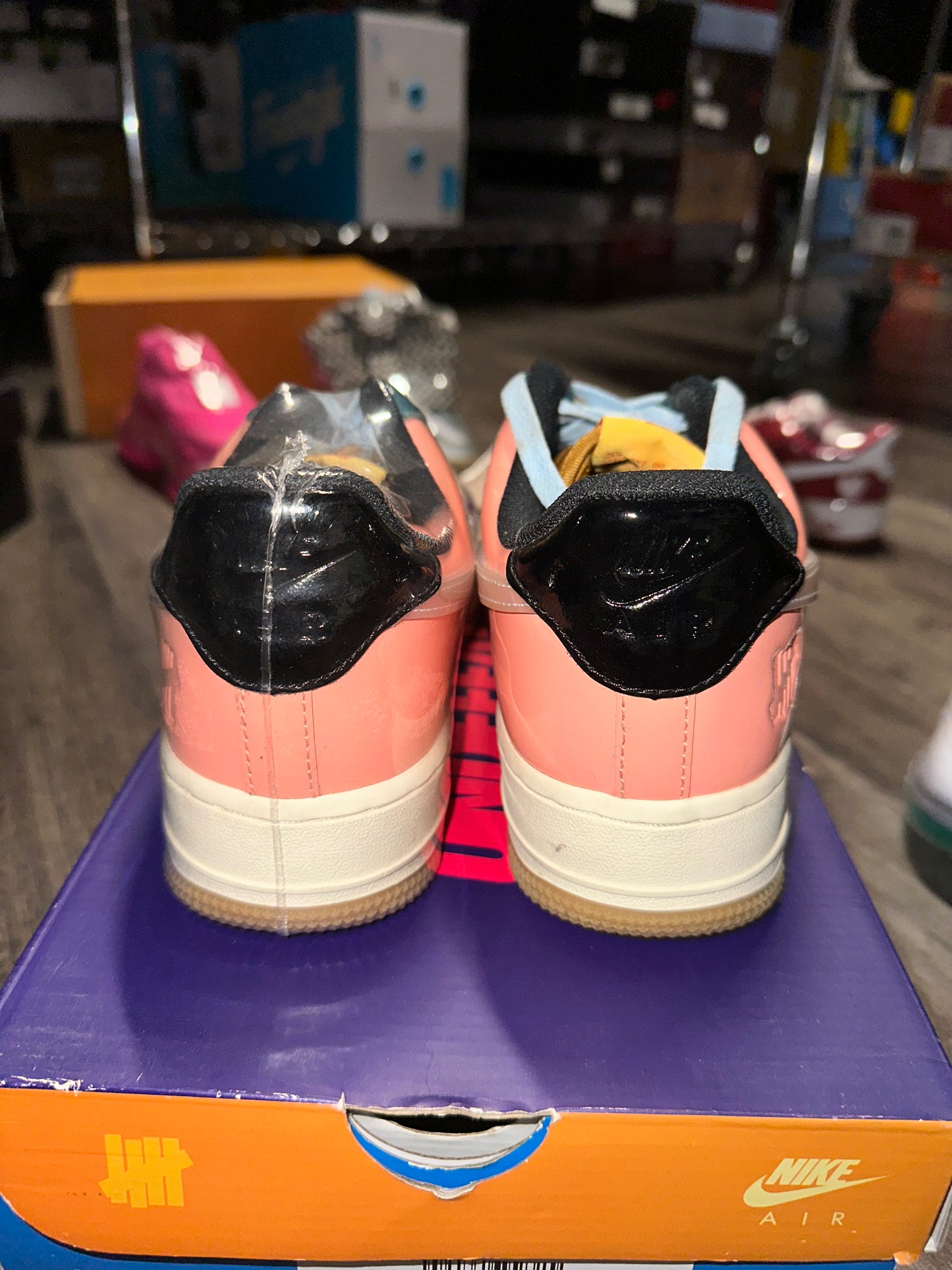 2023 Nike AF1 Low "Undefeated Multi-Patent Wild Berry"