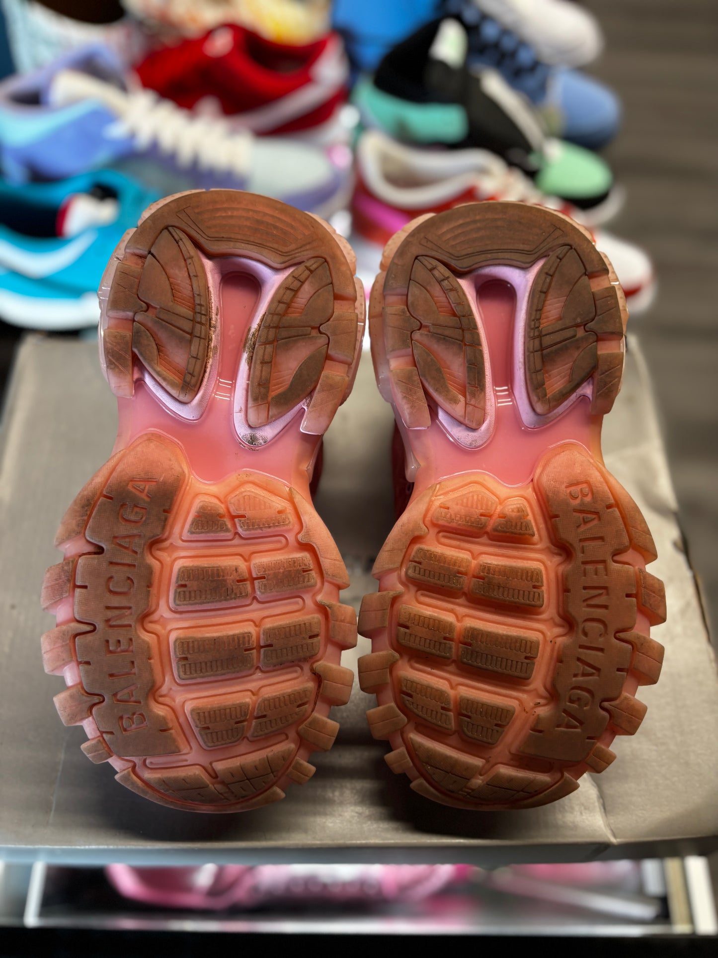 Balenciaga Track "Pink Clearsole"
