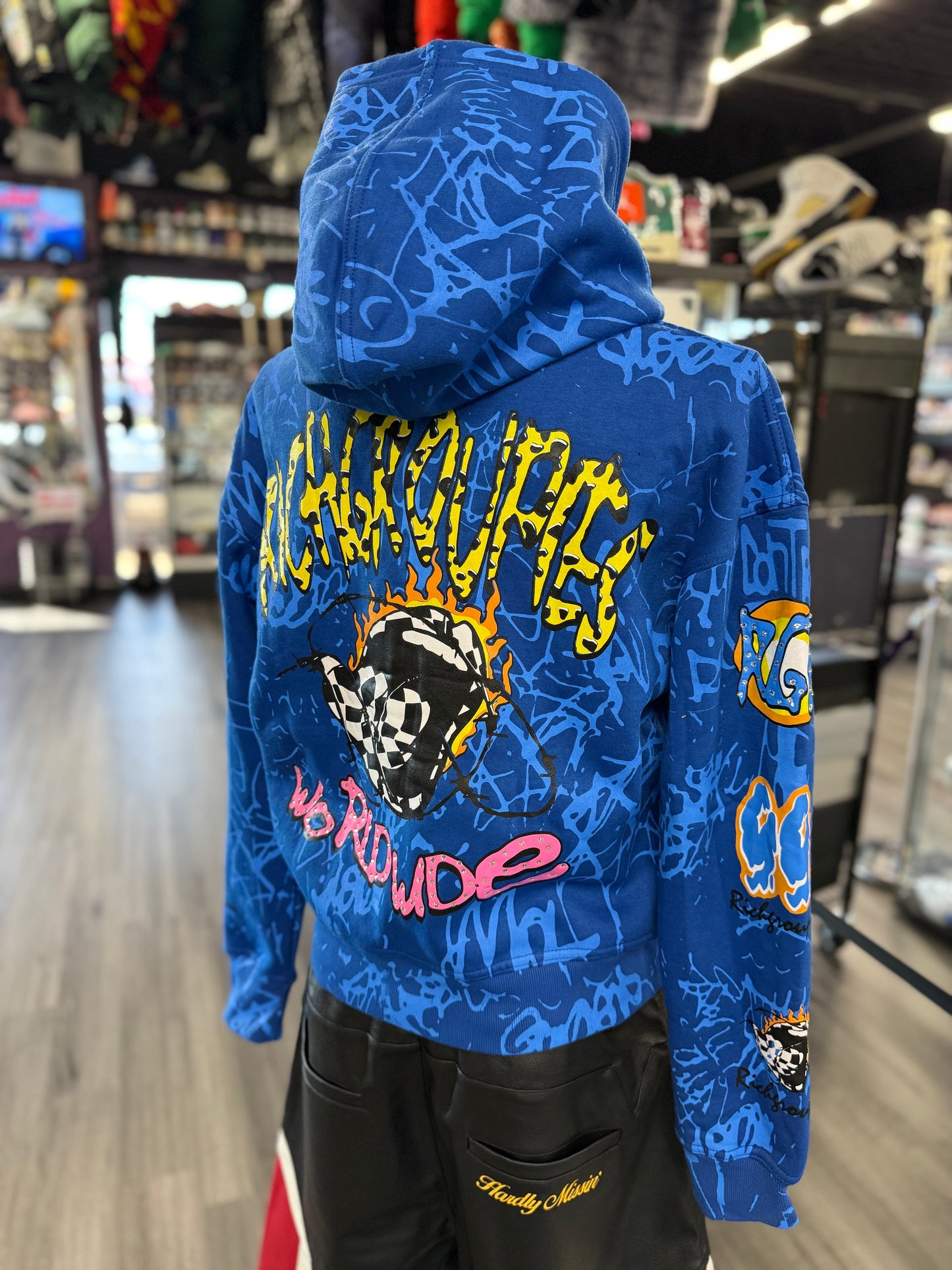 Rich Groupies Zip-Up Hoodie "RGE 99"