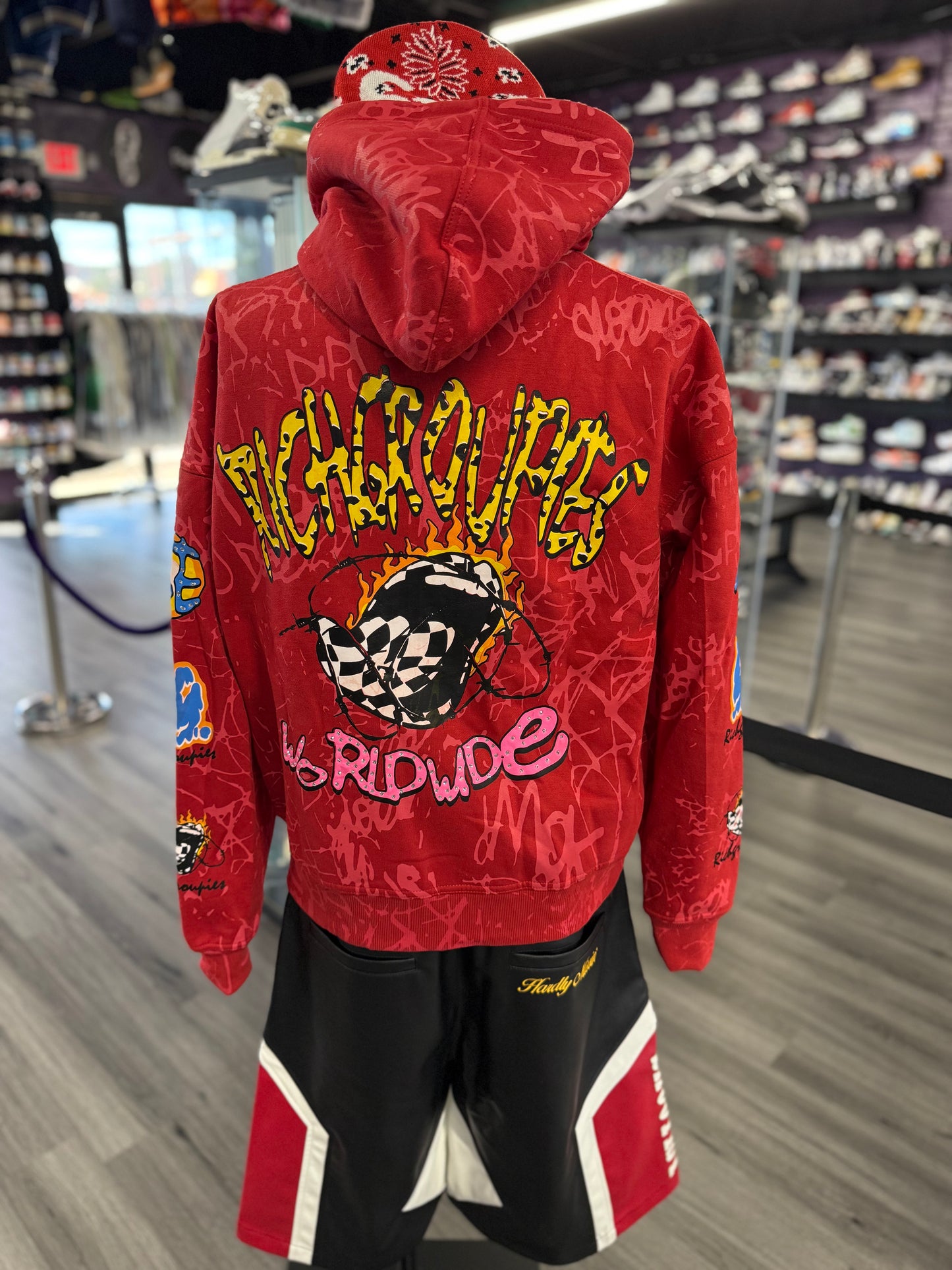 Rich Groupies Zip-Up Hoodie "RGE 99"