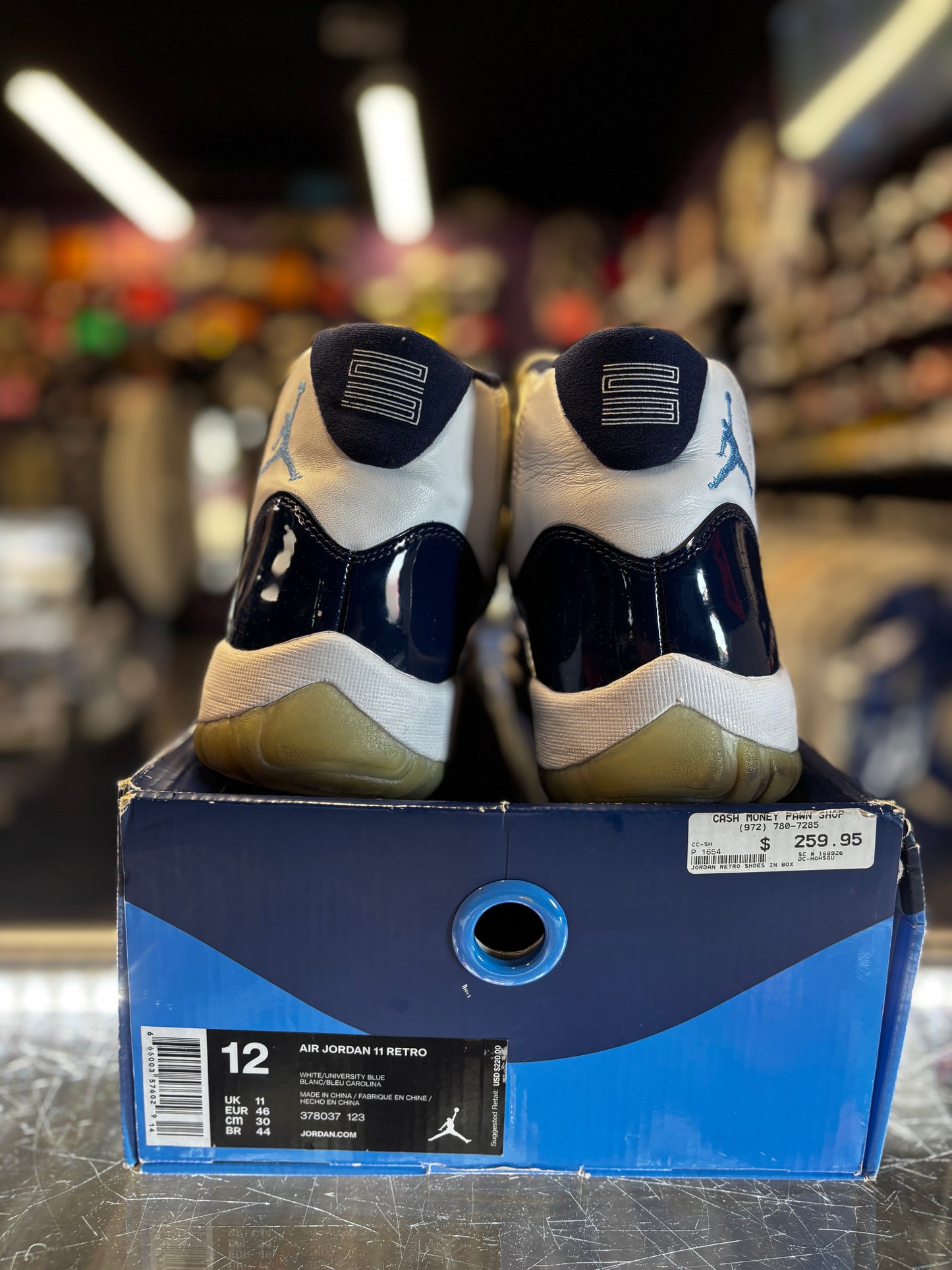 2017 Air Jordan Retro 11 "UNC Win Like 82"