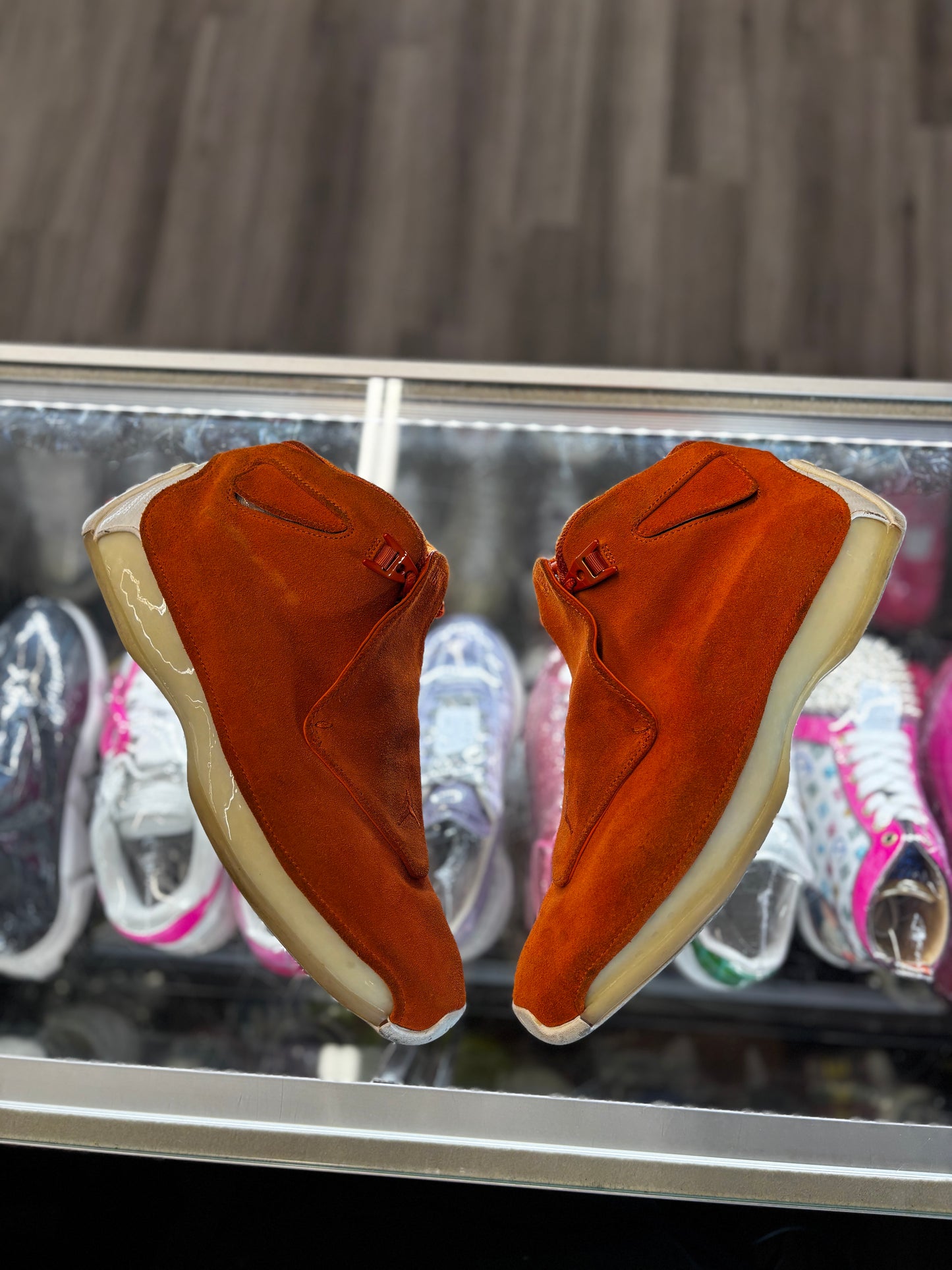 2018 Air Jordan Retro 18 "Campfire Orange"