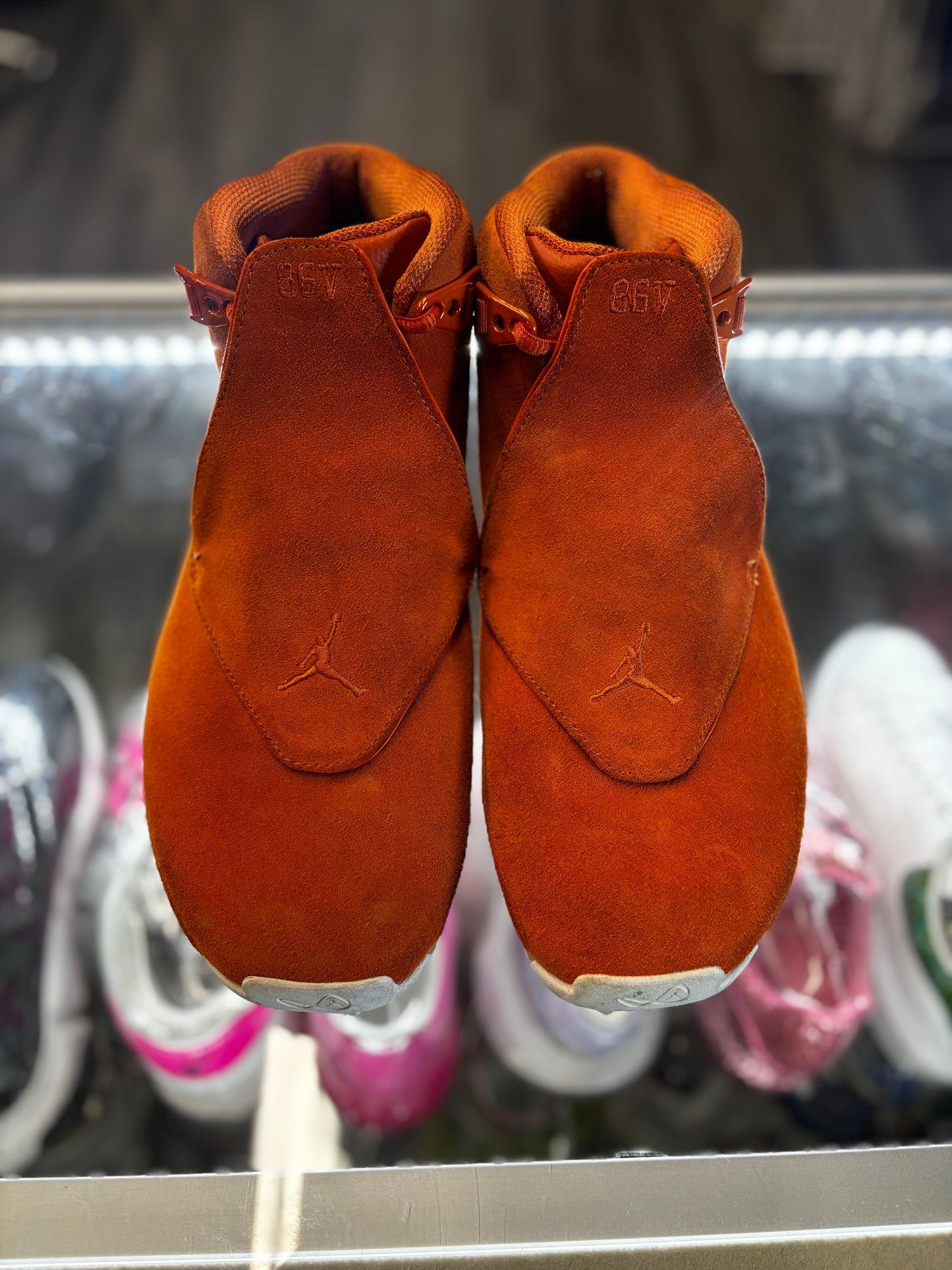 2018 Air Jordan Retro 18 "Campfire Orange"