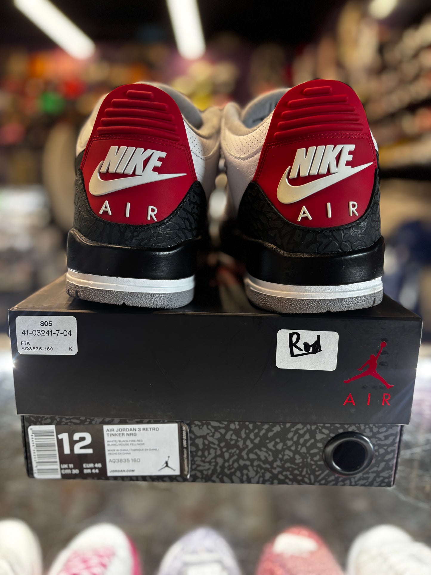 2018 Air Jordan Retro 3 "Tinker Hatfield"