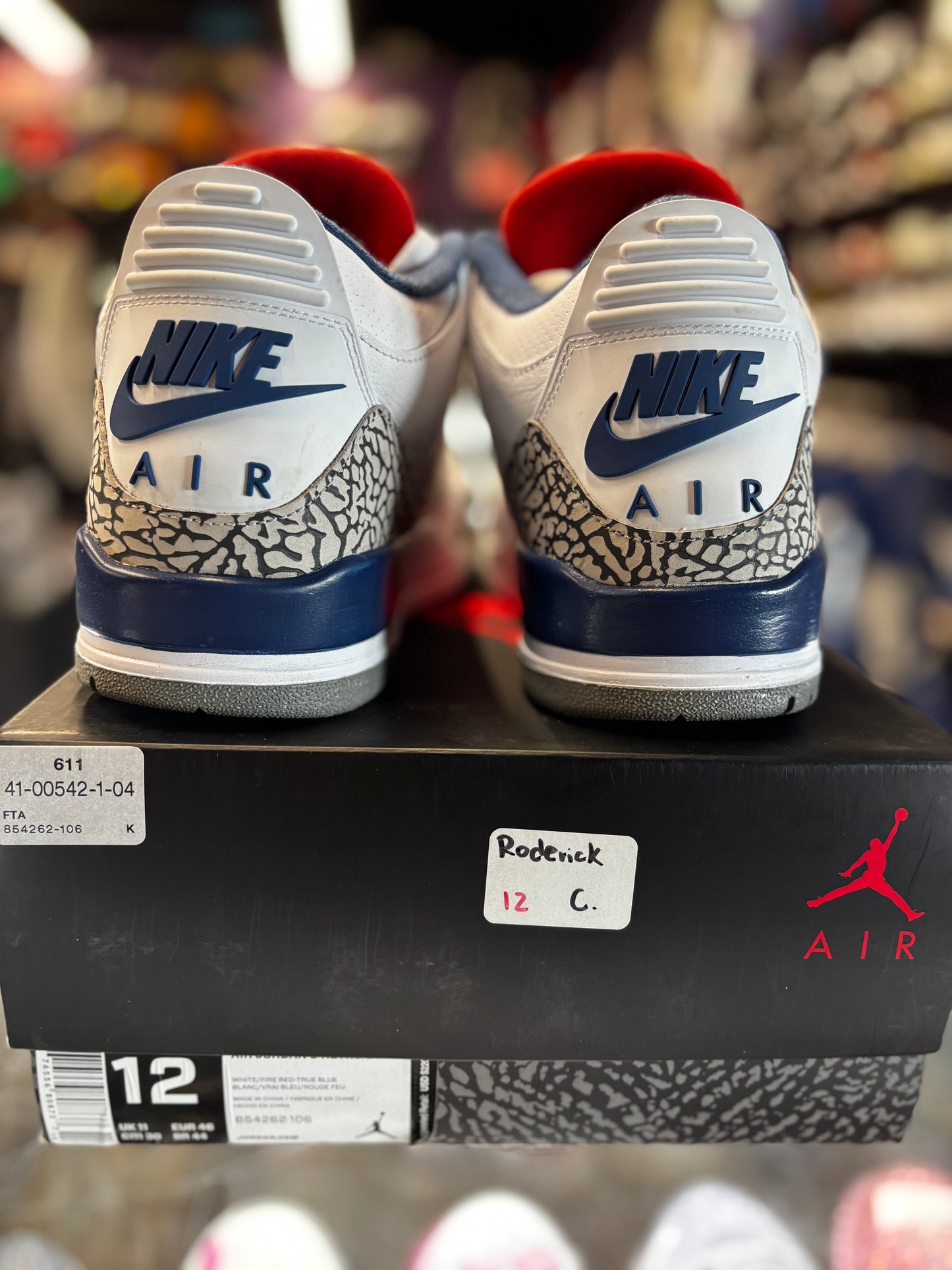 2016 Air Jordan Retro 3 "True Blue"