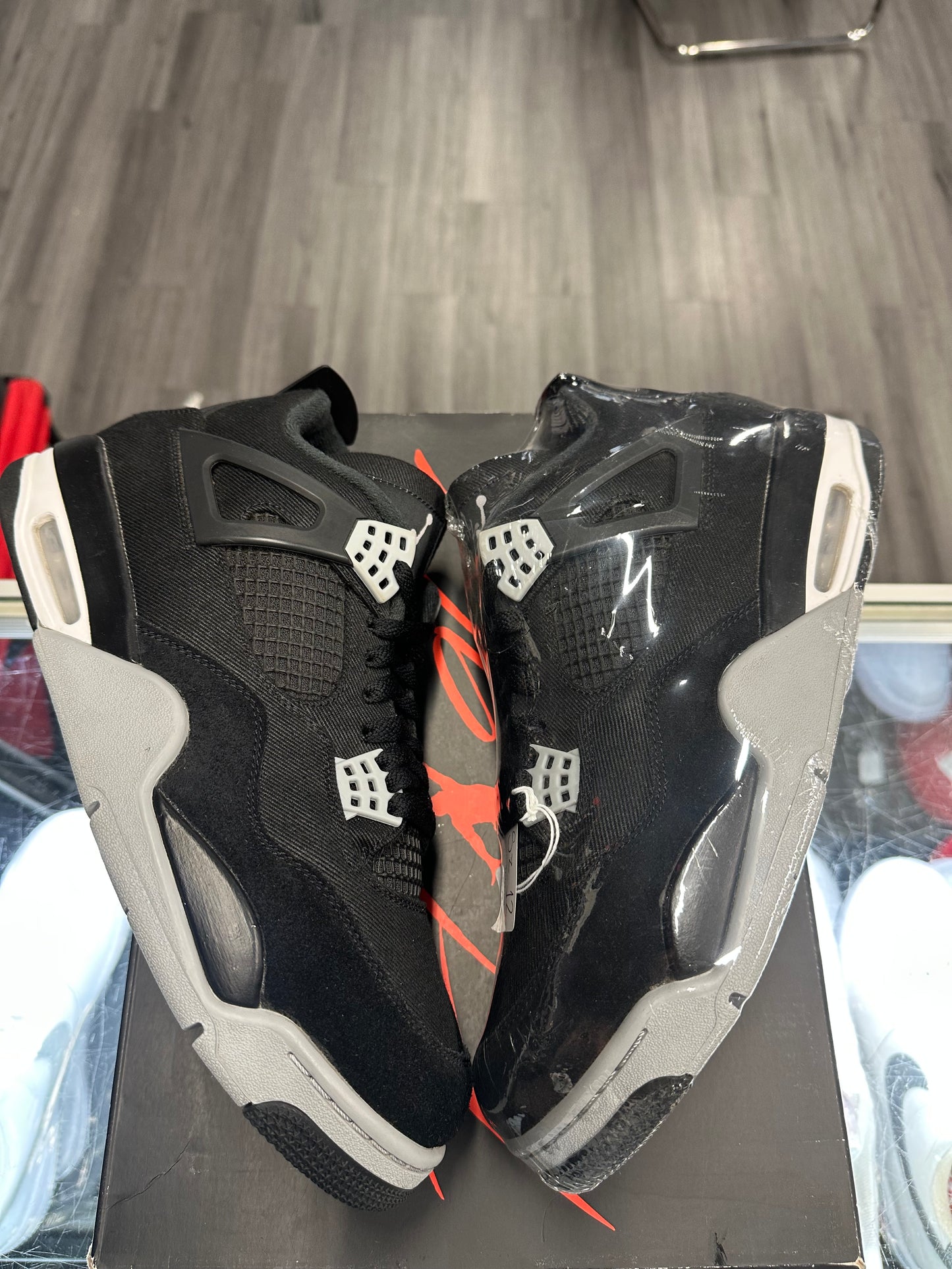 2022 Air Jordan Retro 4 "Black Canvas"