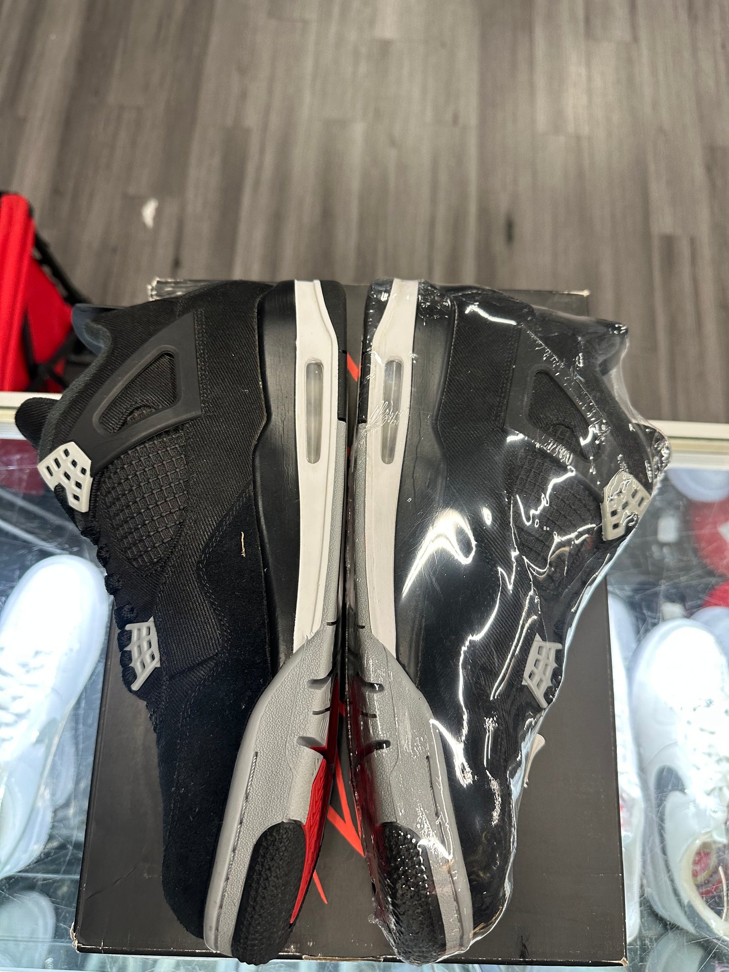 2022 Air Jordan Retro 4 "Black Canvas"