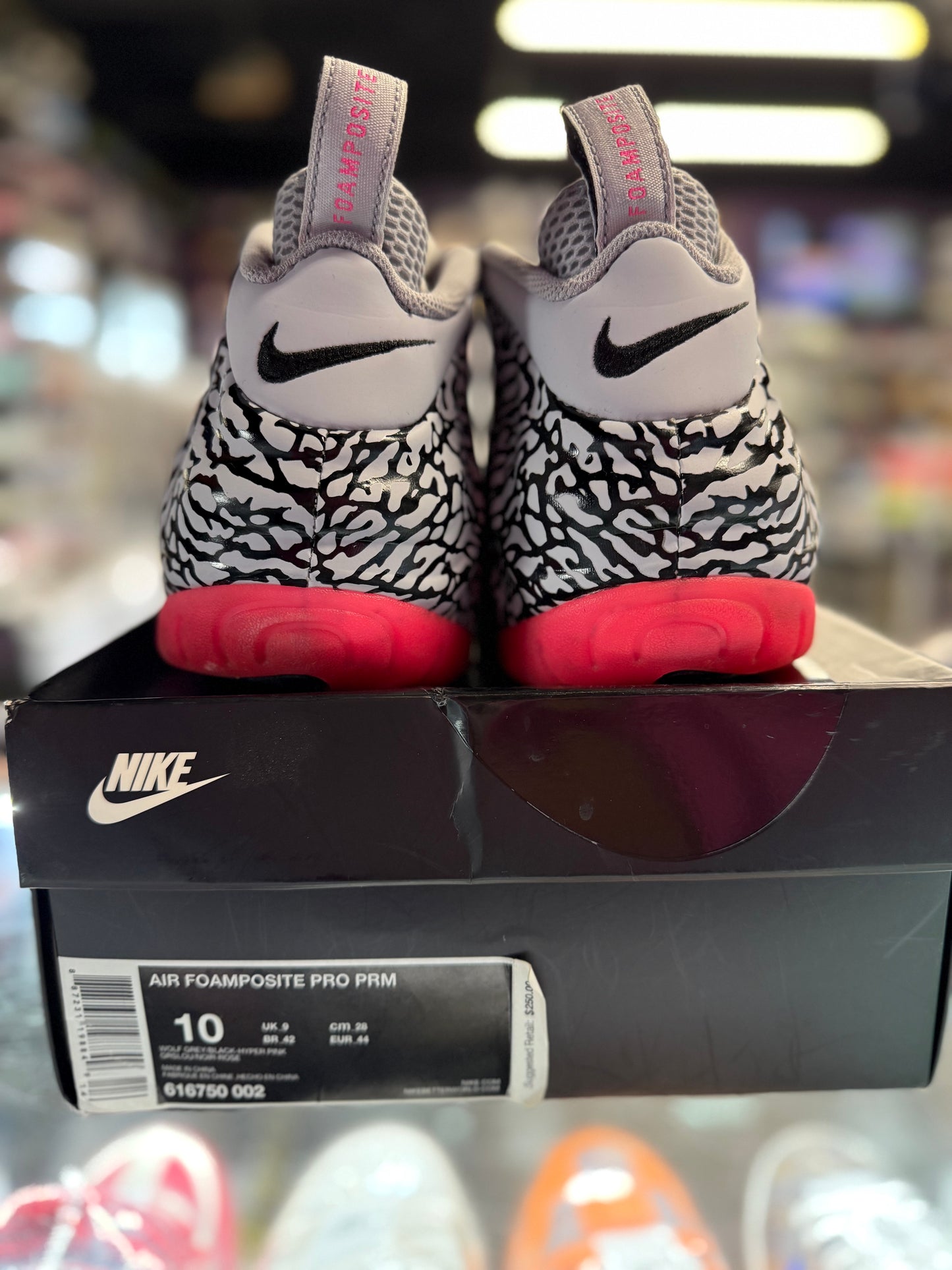 2014 Nike Air Foamposite Pro PRM "Elephant Print"