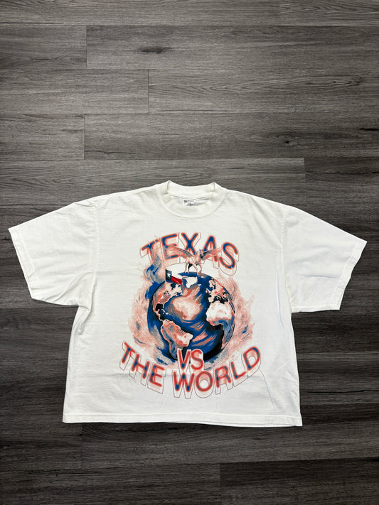Texas Merch Watercolor Tee "White"