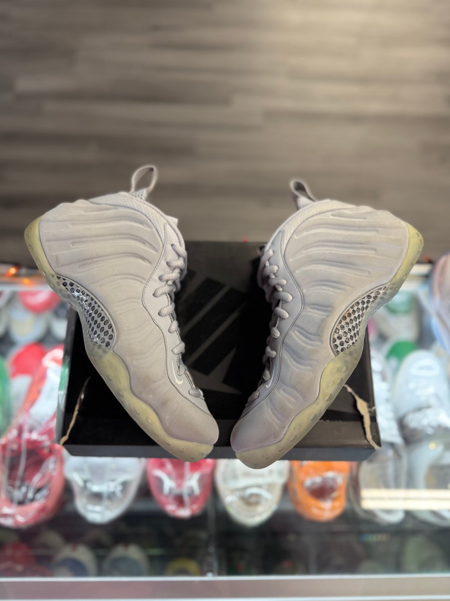 2015 Nike Air Foamposite 1 "Wolf Grey Suede"