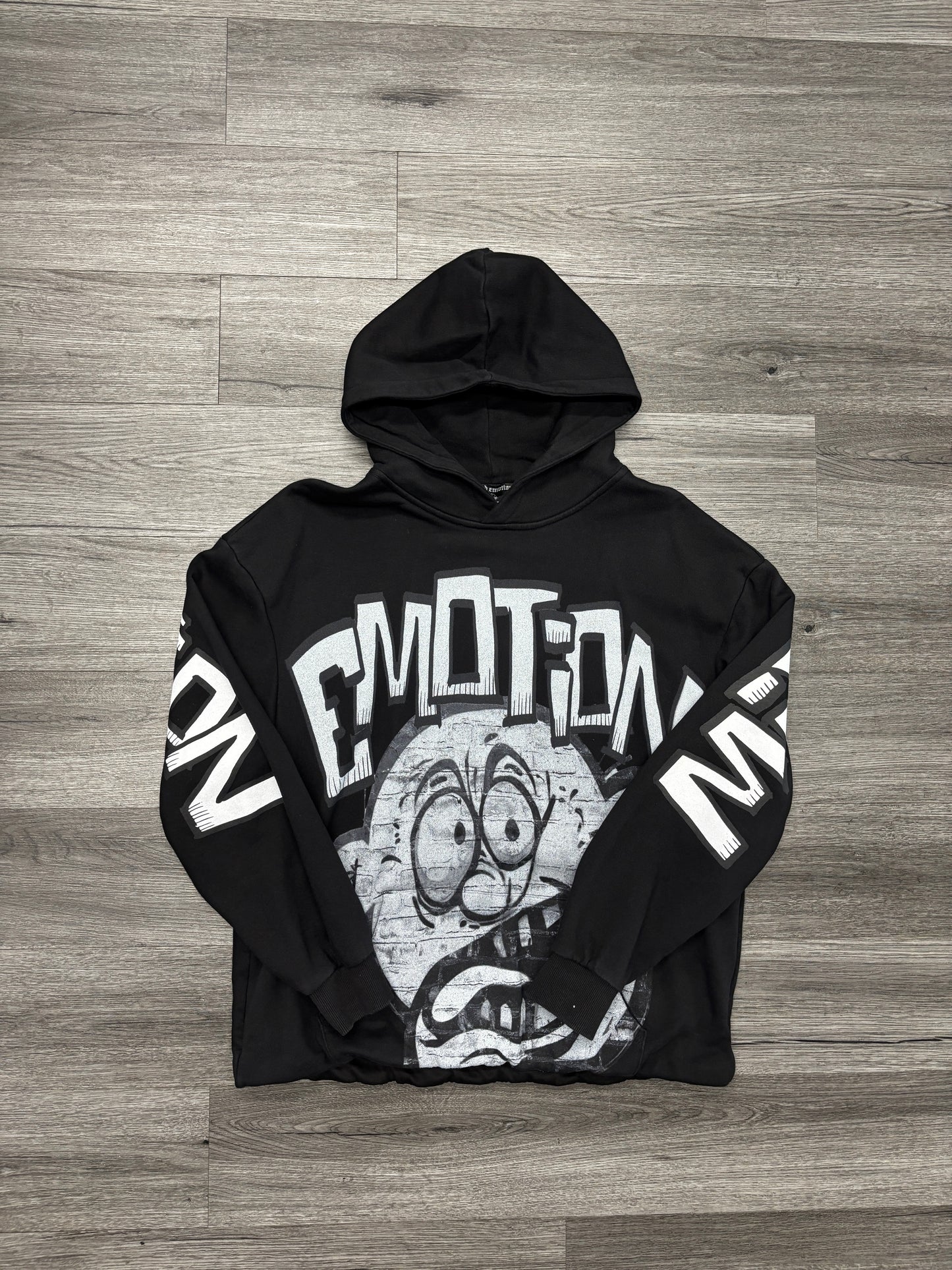 Mixed Emotions Cropped Hoodie "Monster"