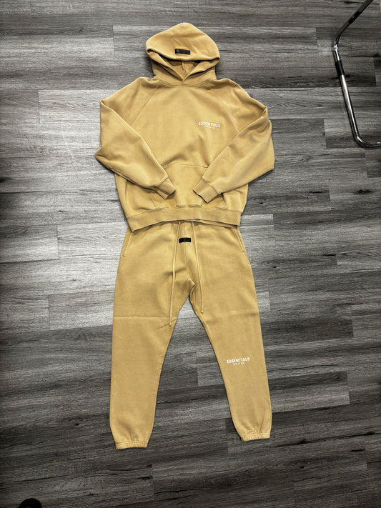 Essentials Sweatsuit Set "Tan"