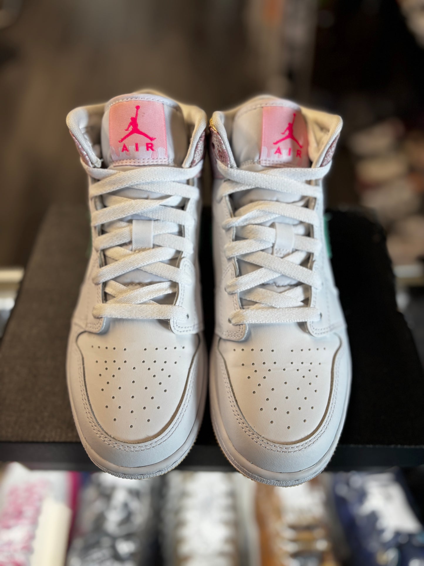 2021 Air Jordan Mid 1 "Paint Drip" (GS)
