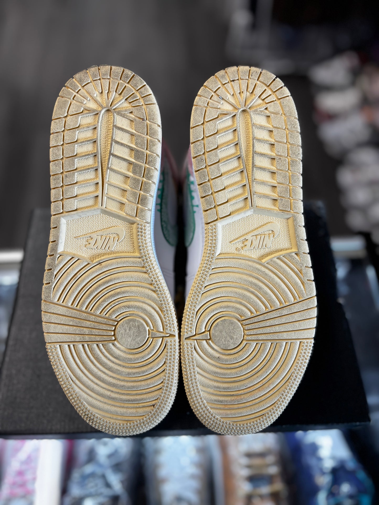 2021 Air Jordan Mid 1 "Paint Drip" (GS)