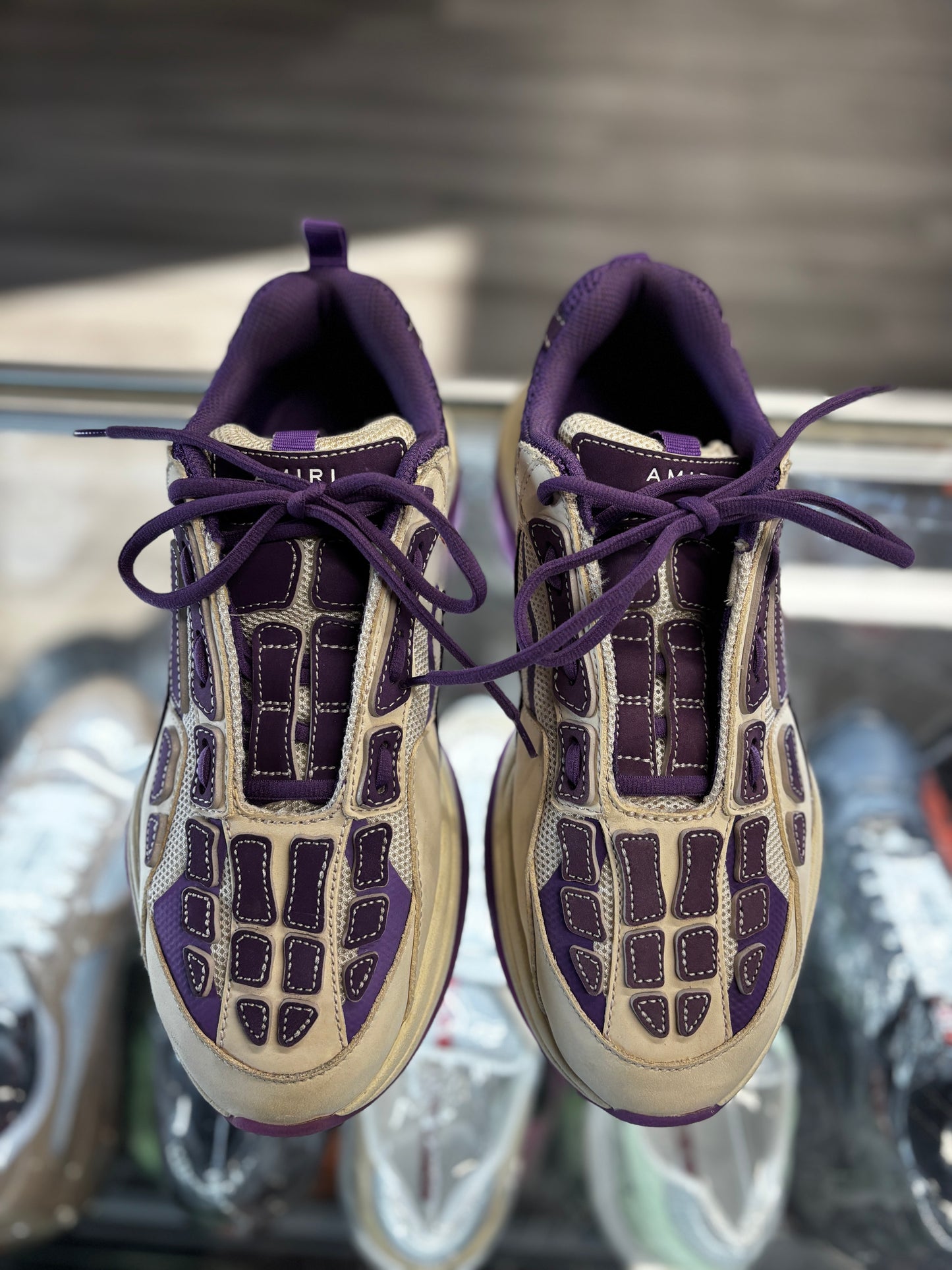 Amiri Bone Runner "White/Purple"