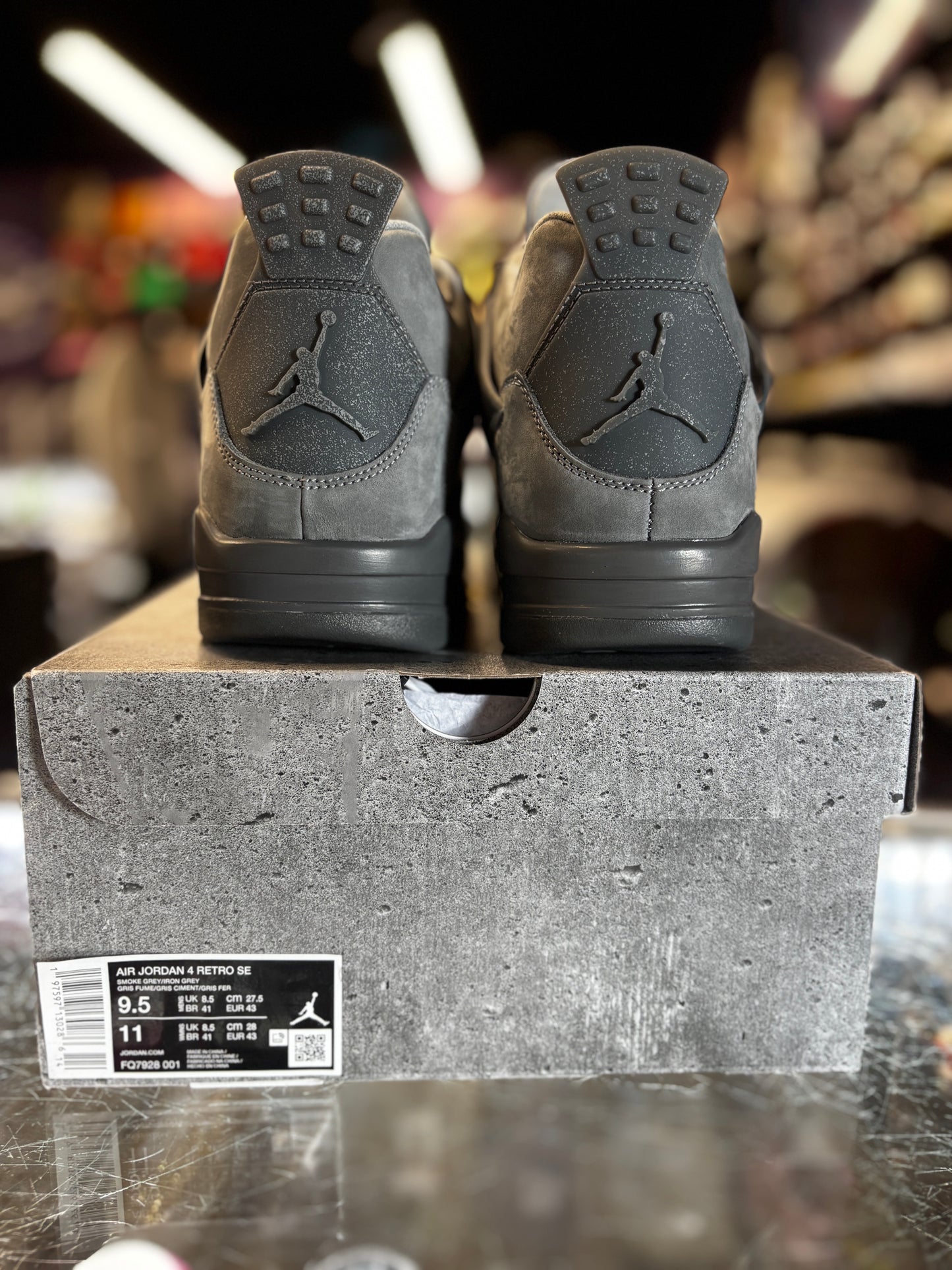 2024 Air Jordan Retro 4 "Paris Olympics Wet Cement"