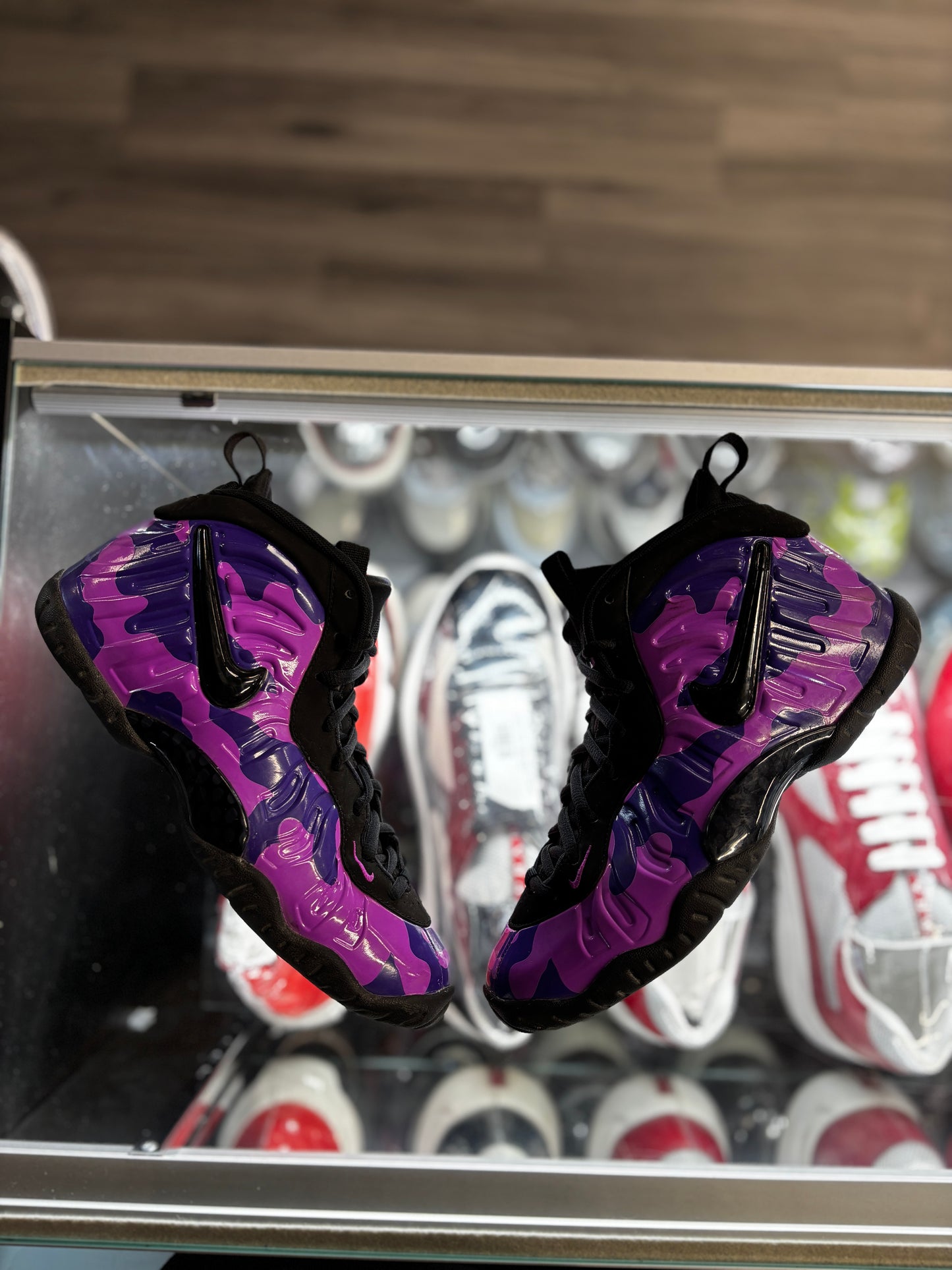 2019 Nike Air Lil Posite Pro "Purple Camo" (GS)