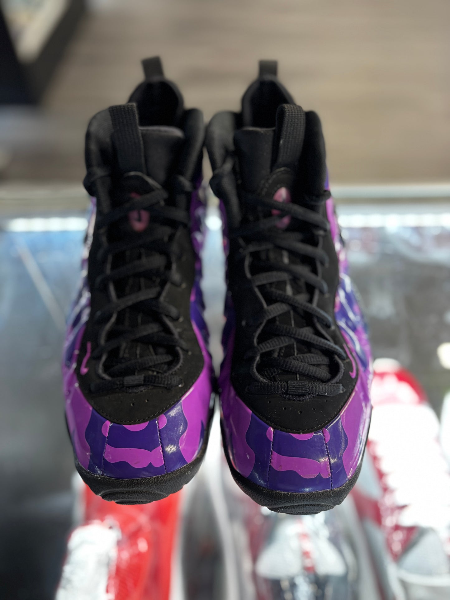 2019 Nike Air Lil Posite Pro "Purple Camo" (GS)