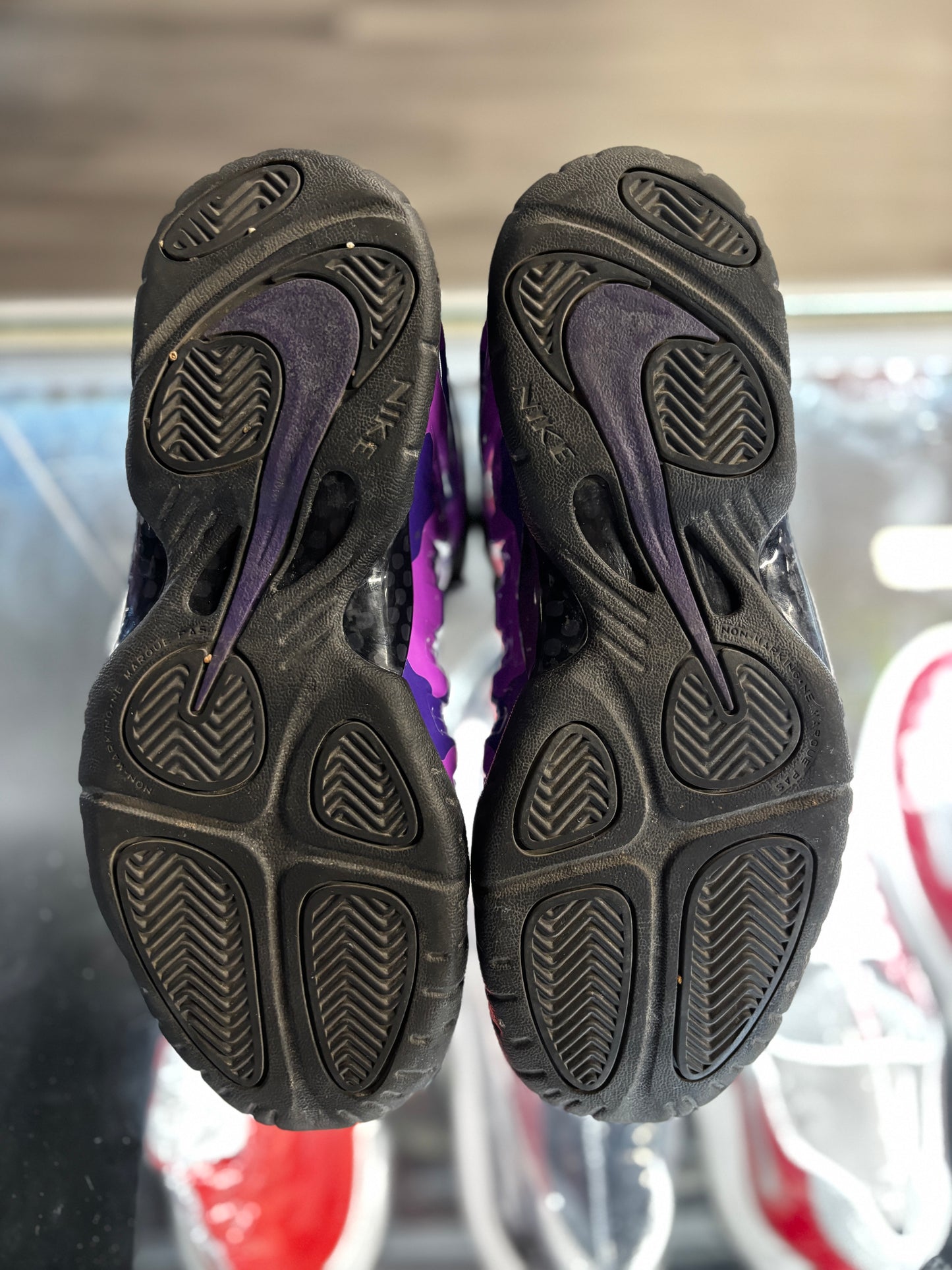 2019 Nike Air Lil Posite Pro "Purple Camo" (GS)