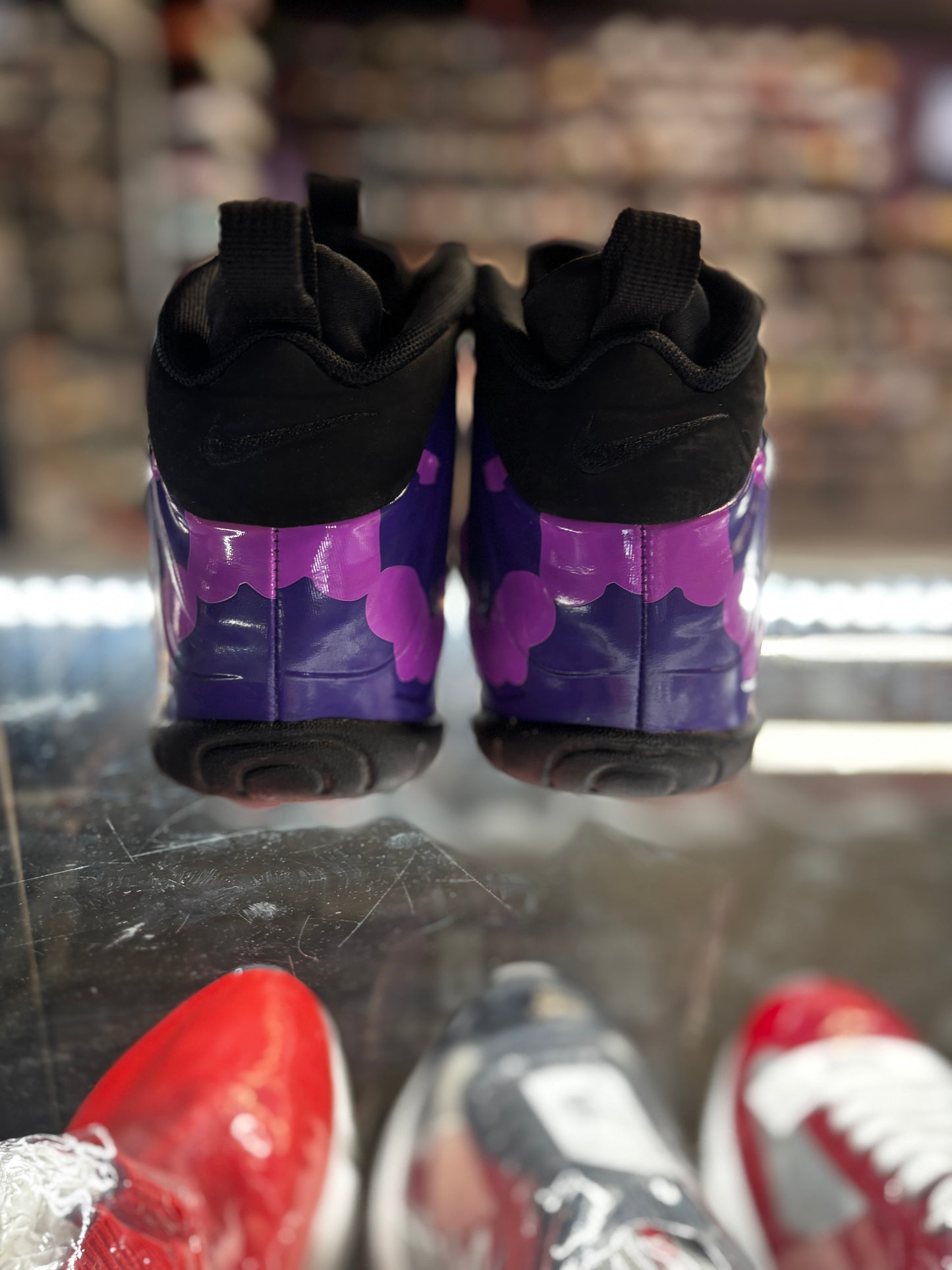 2019 Nike Air Lil Posite Pro "Purple Camo" (GS)