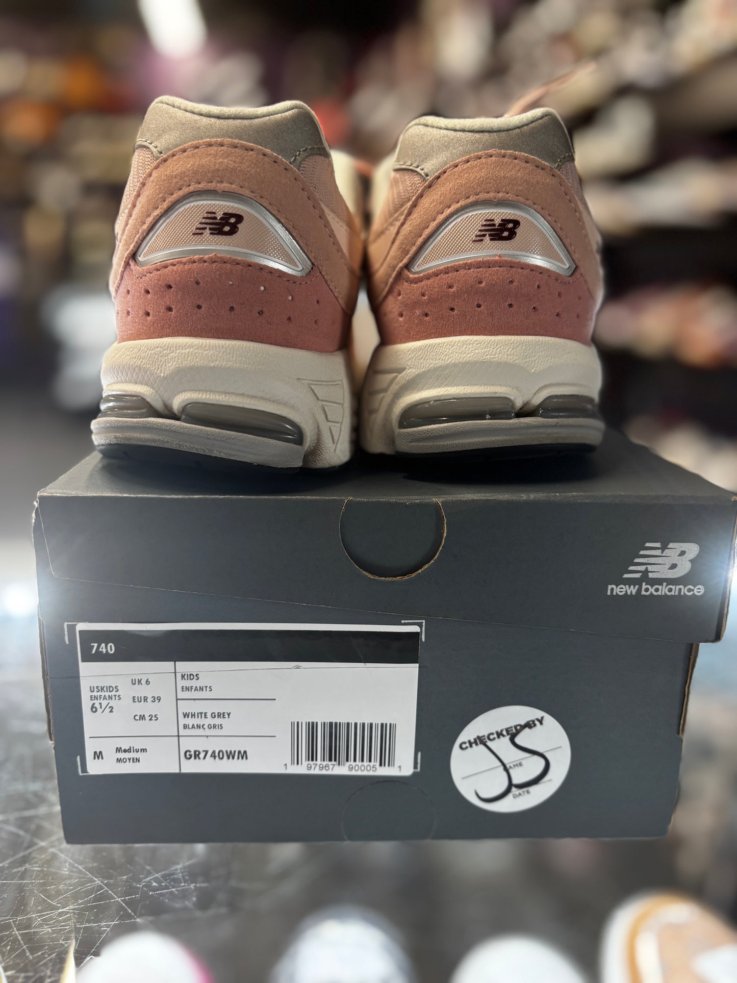 2025 New Balance 740 "Metallic Silver"