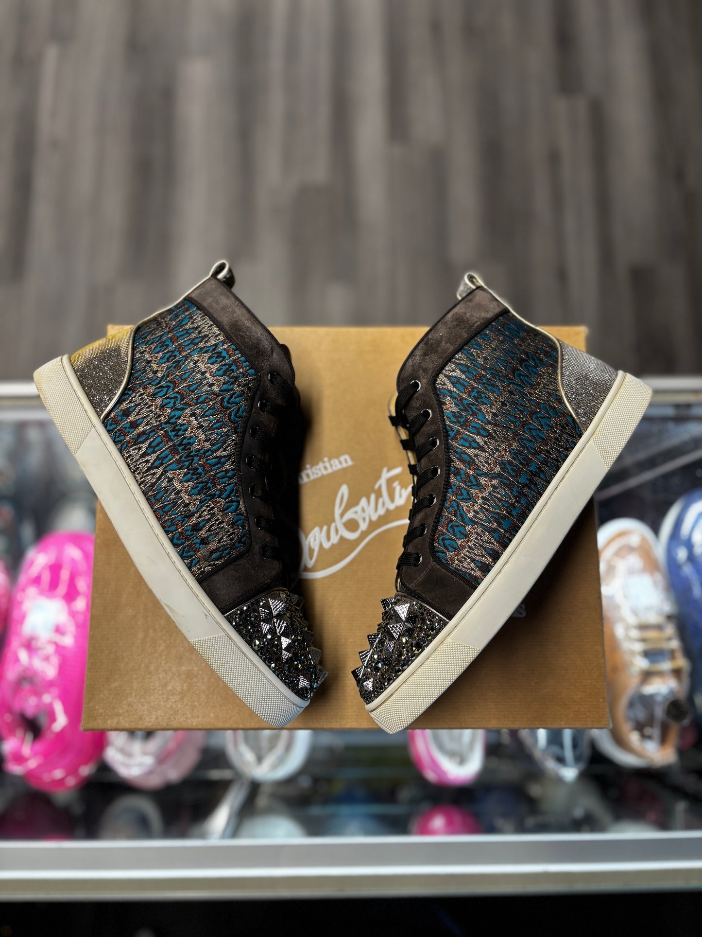 Christian Louboutin High "Brown Gold"