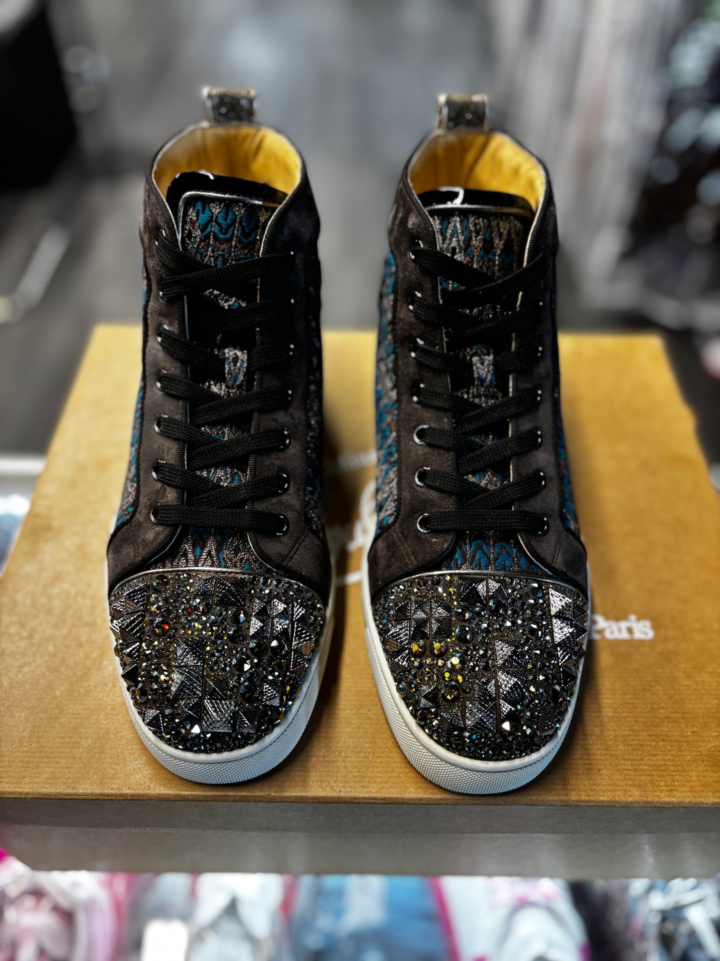 Christian Louboutin High "Brown Gold"