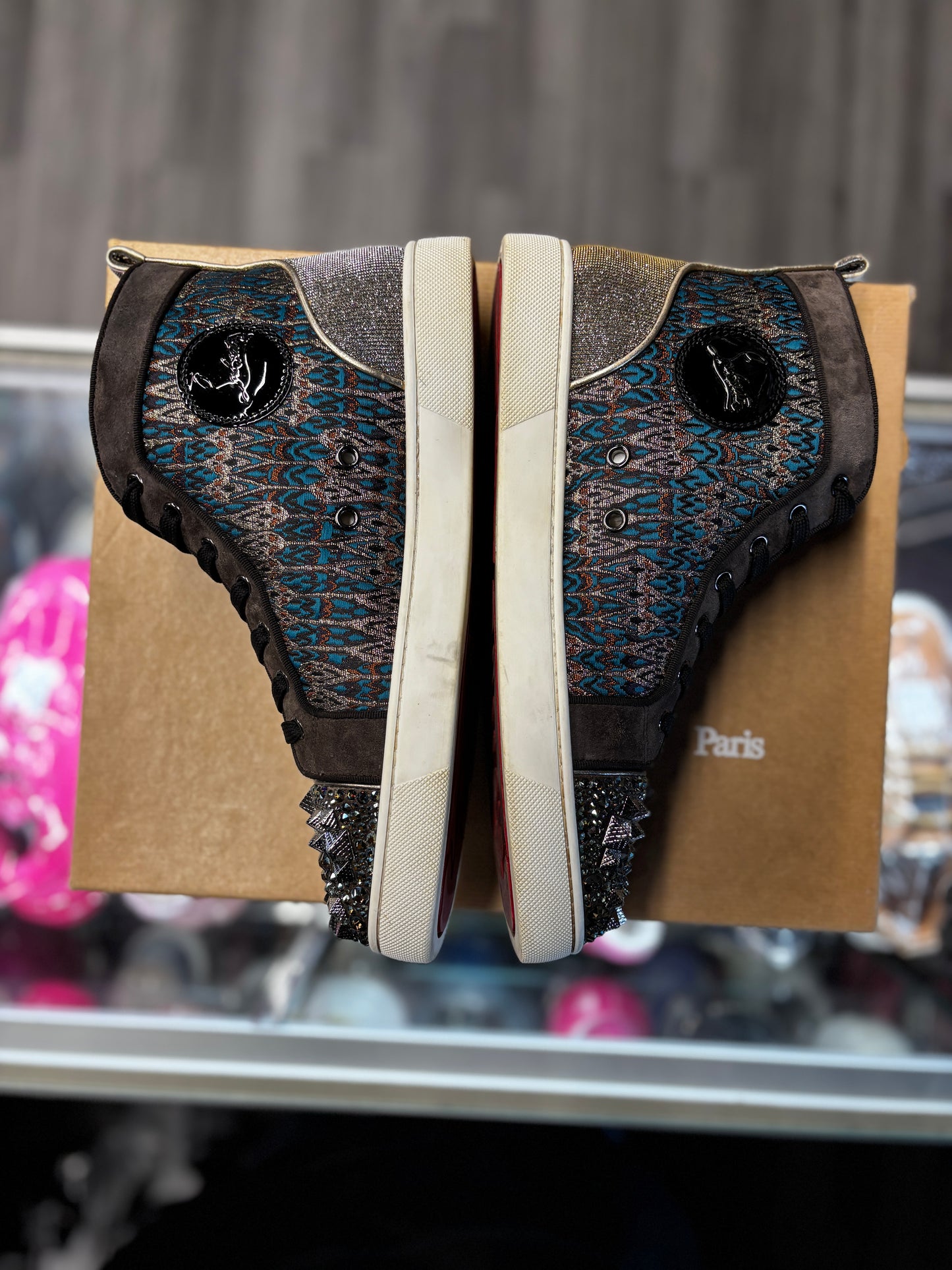 Christian Louboutin High "Brown Gold"