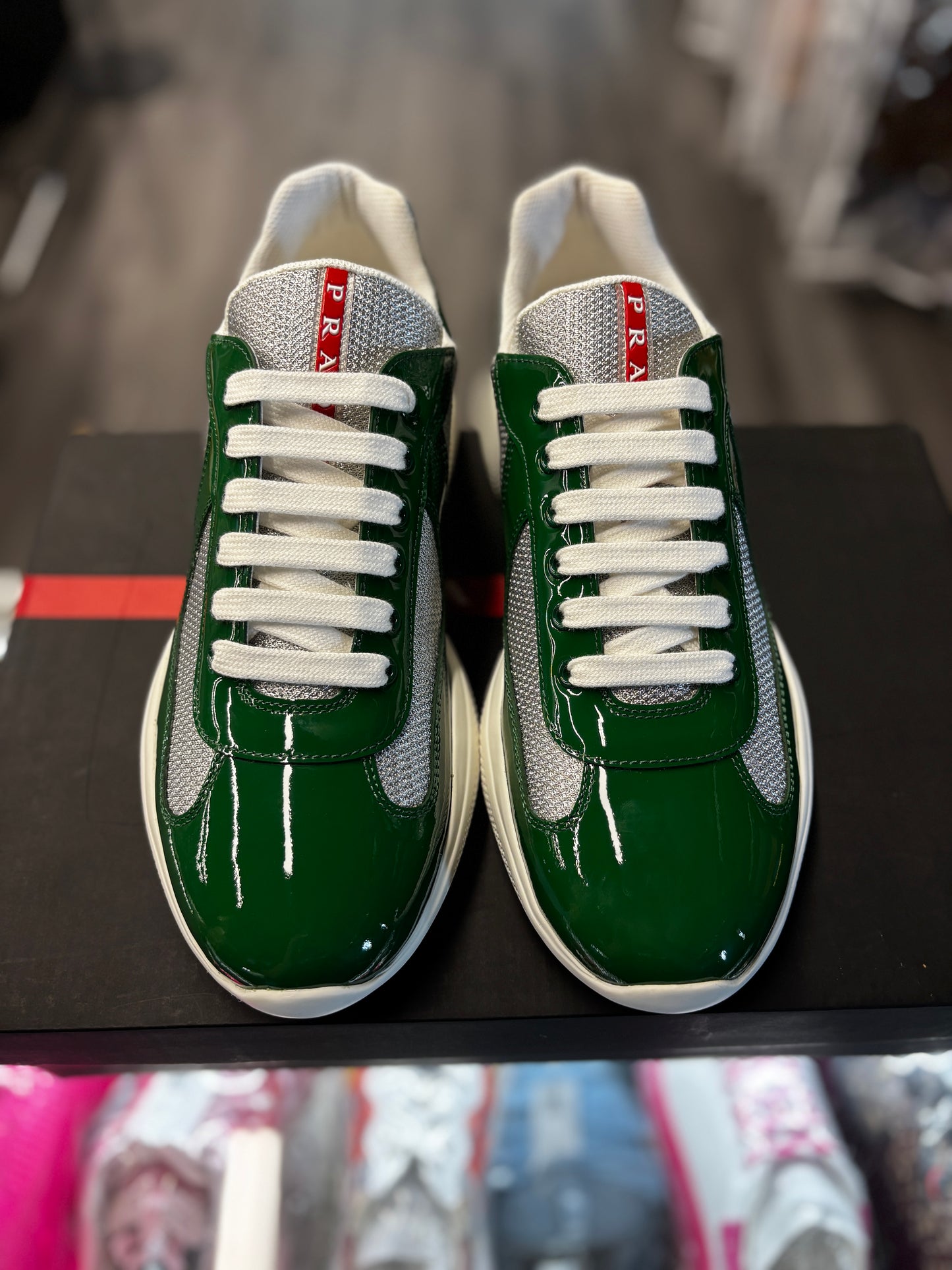 Prada Americas Cup "Paten Green"