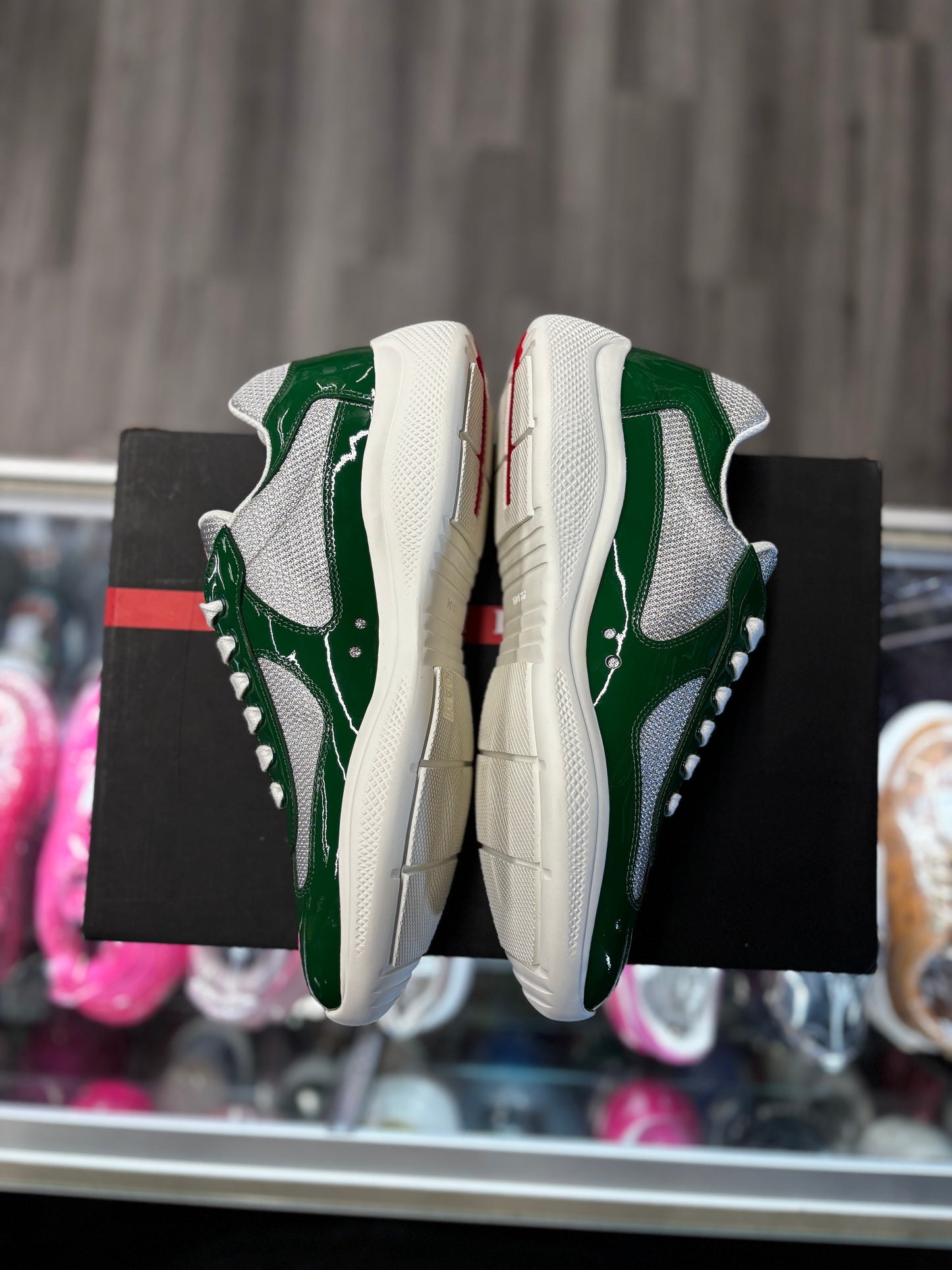 Prada Americas Cup "Paten Green"