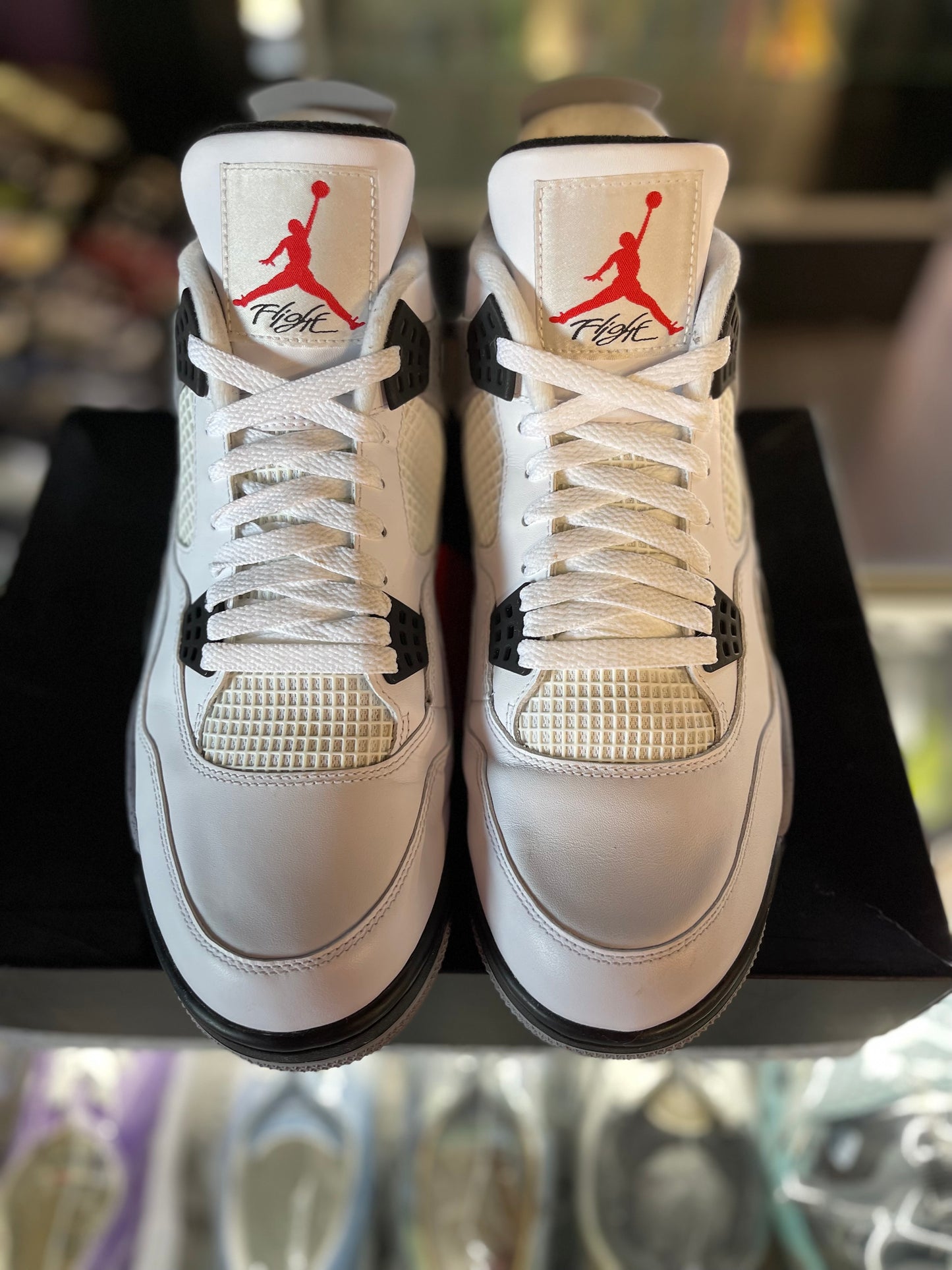 2012 Air Jordan Retro 4 "White Cement"