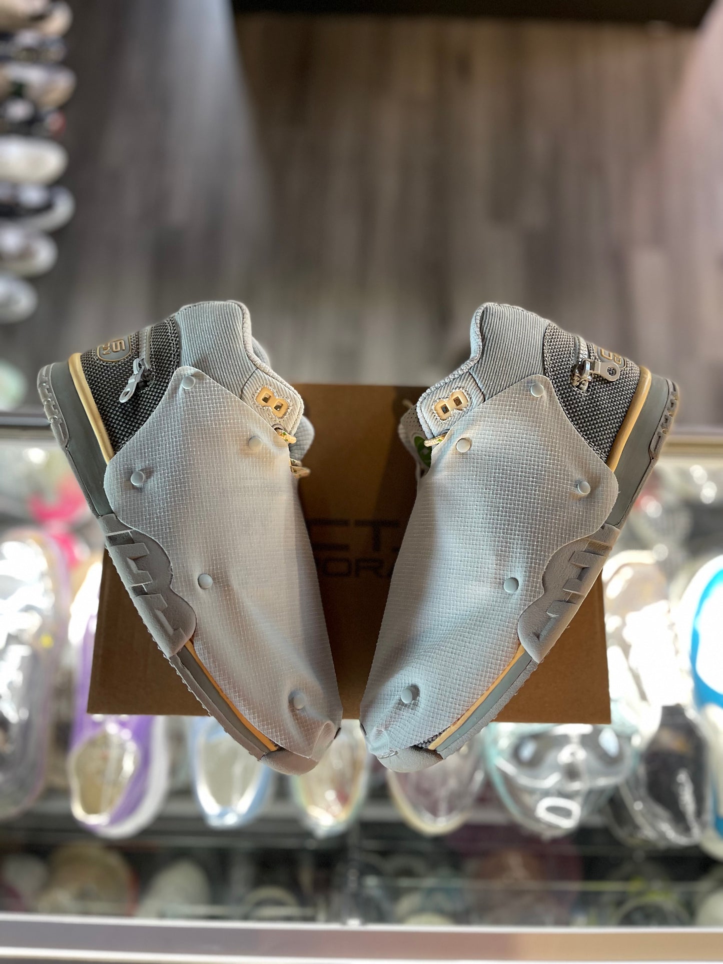 2022 Nike Air Trainer 1 SP "Travis Scott Grey Haze"