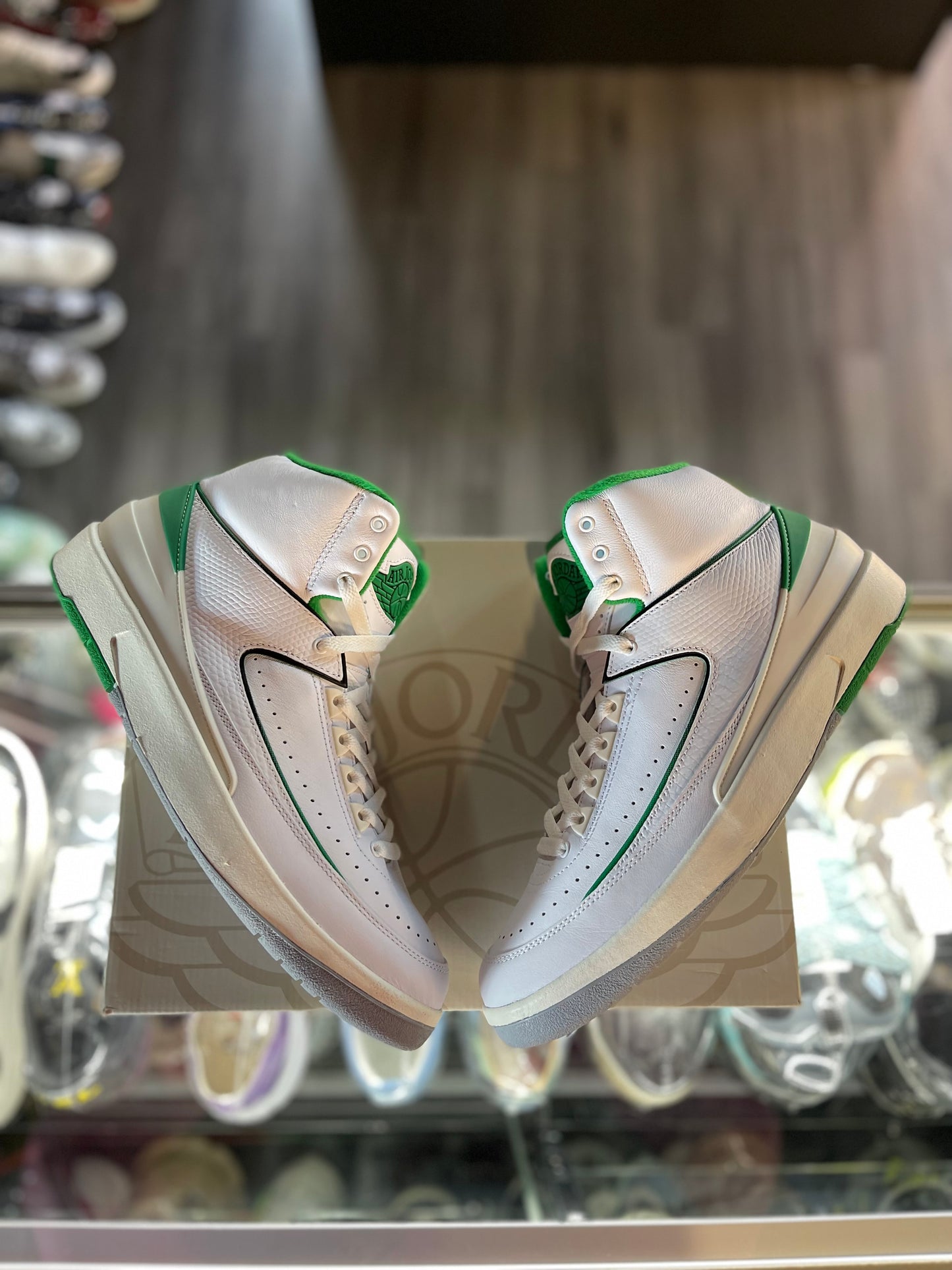 2023 Air Jordan Retro 2 Lucky Green"