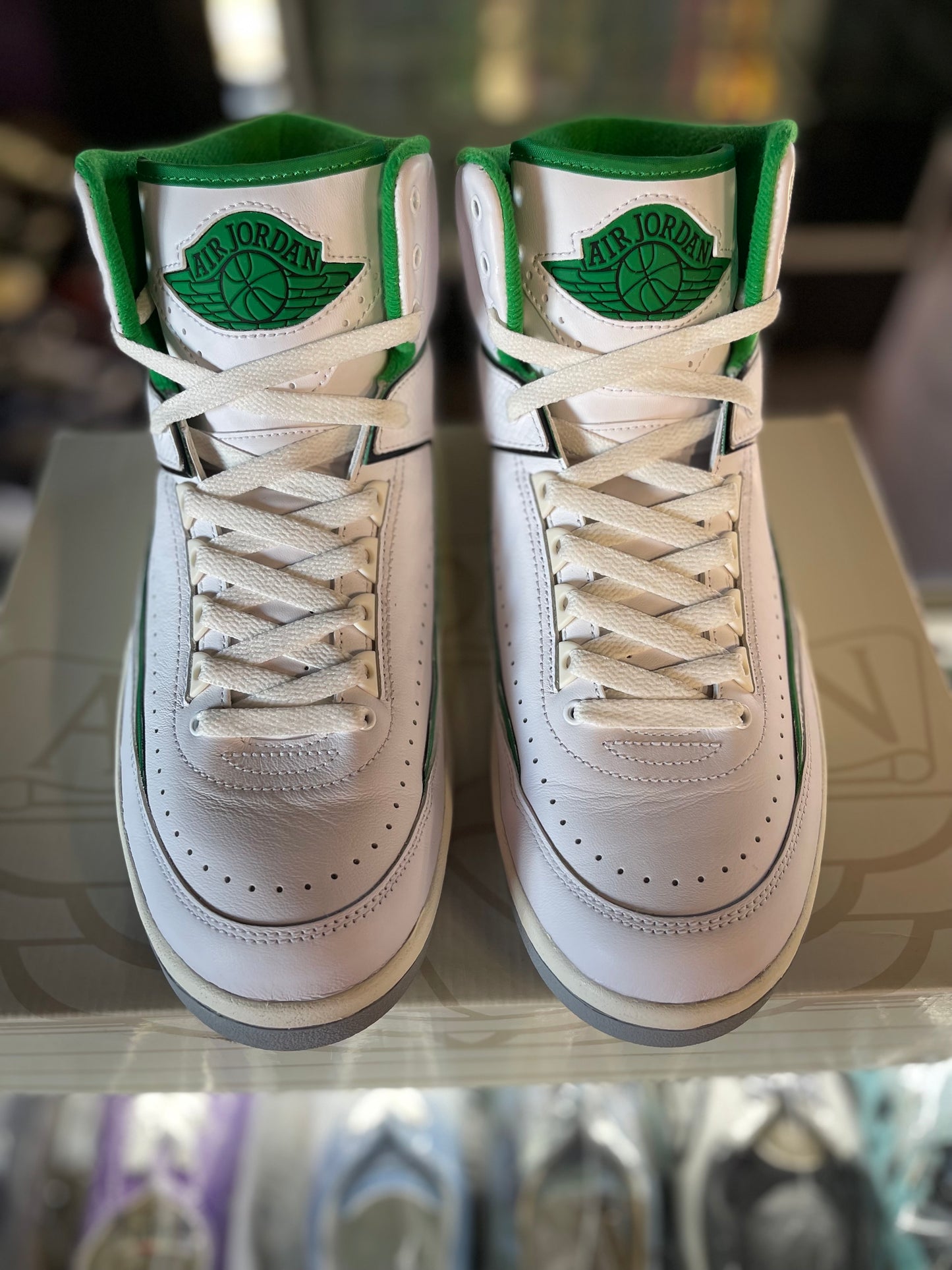 2023 Air Jordan Retro 2 Lucky Green"