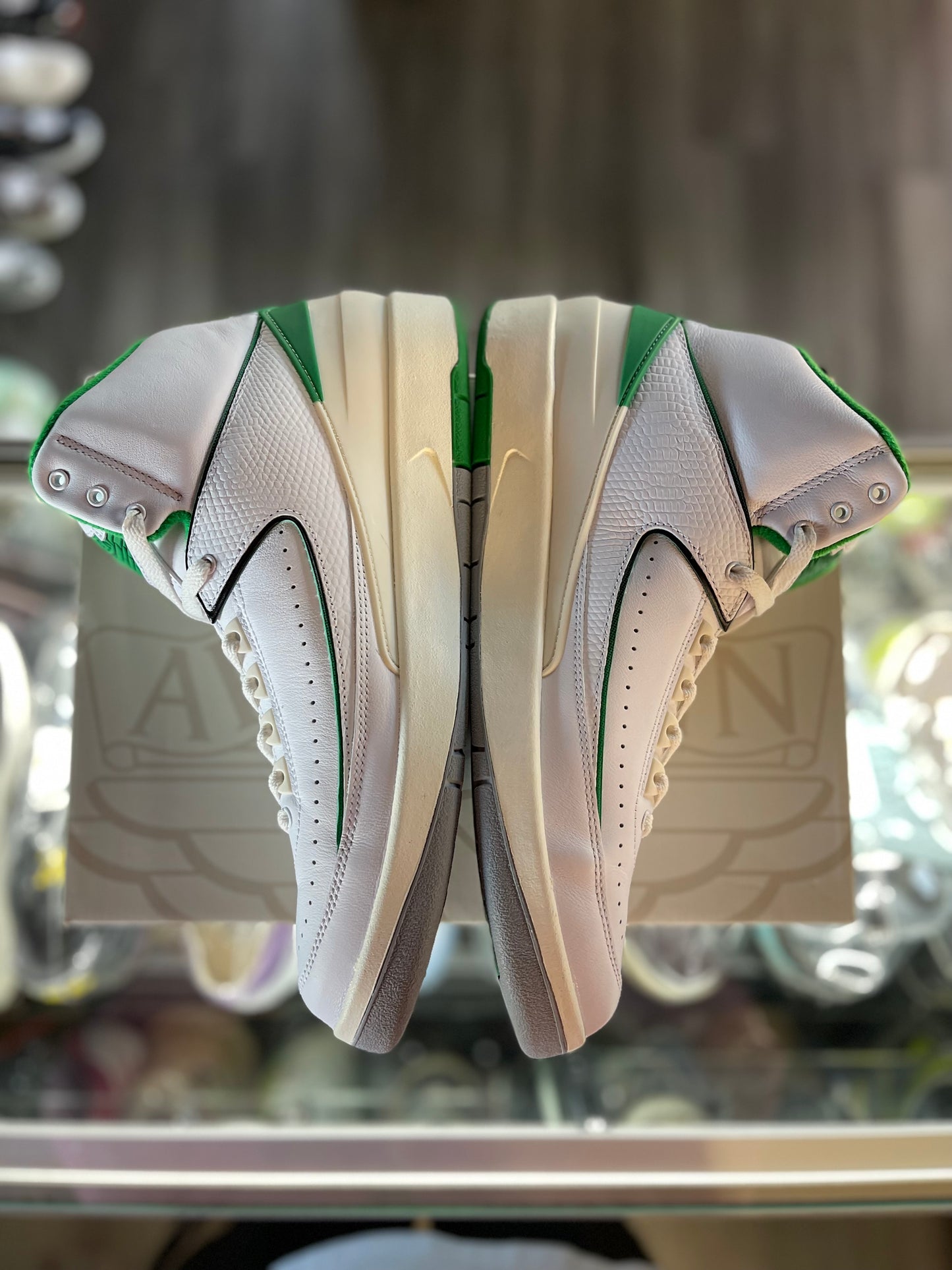 2023 Air Jordan Retro 2 Lucky Green"