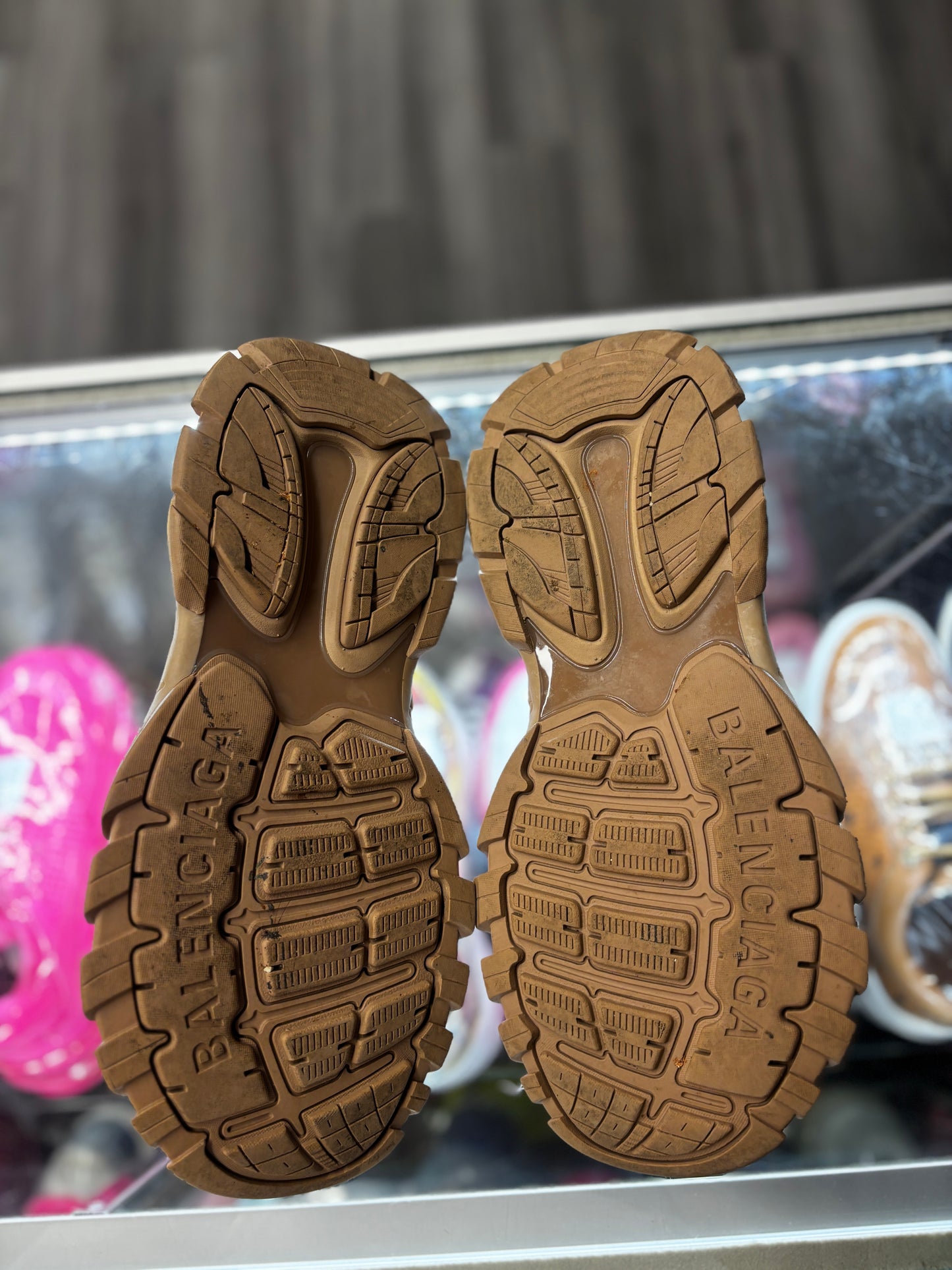 Balenciaga Track Sandal "Tan"