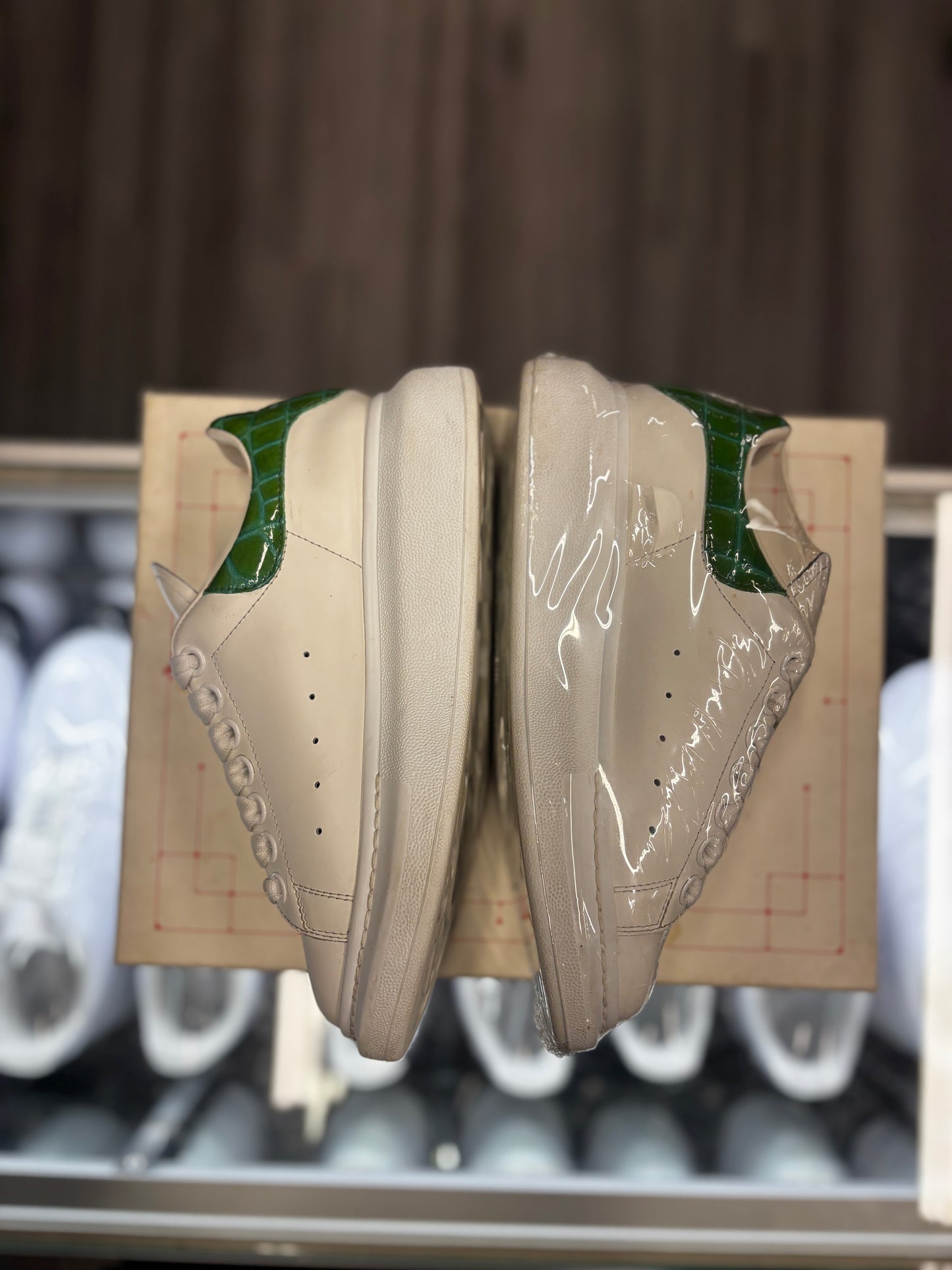 Alexander McQueen 'White/Green"