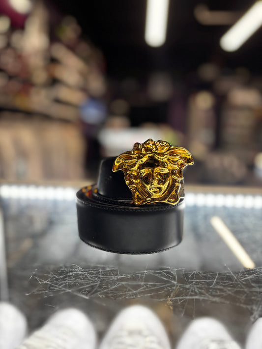Versace Belt "Black/Gold Reversable"