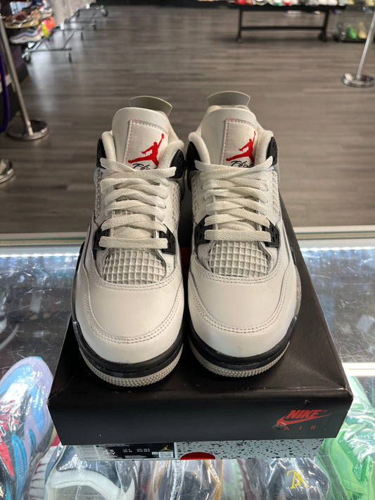 2025 Air Jordan Retro 4 "White Cement" (GS)