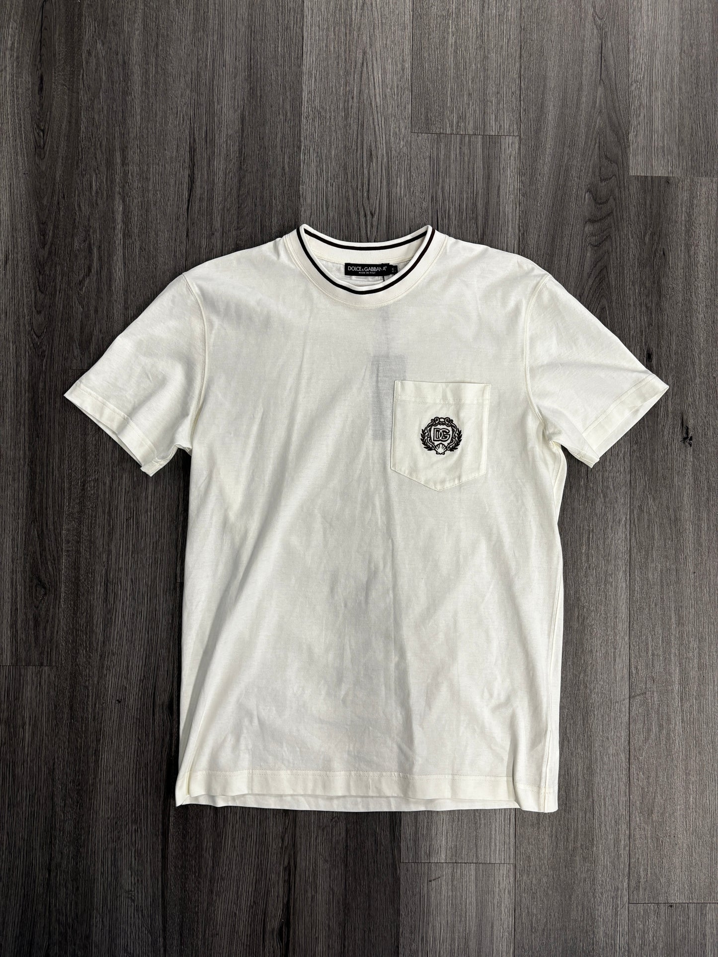 Dolce Gabbana Shirt "White/Brown"