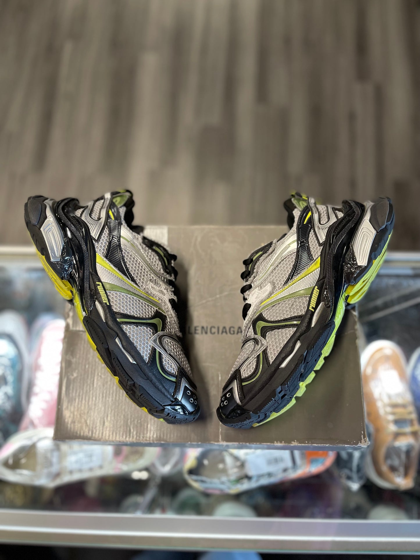 Balenciaga Runner 2.0 "Worn Out Silver yellow'