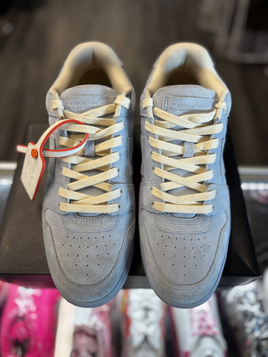 Off-White Out The Office Suede "Light Blue"