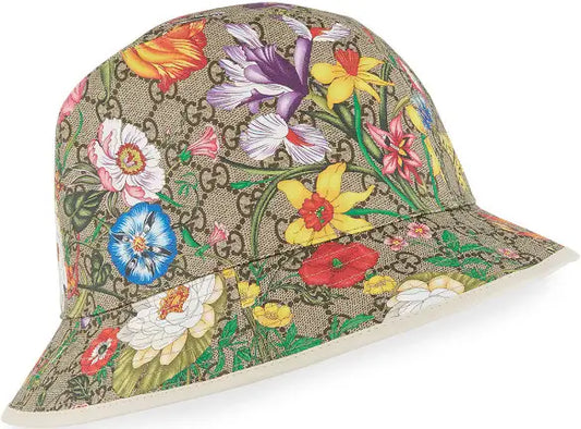 Gucci Bucket Hat "Monogram Floral"
