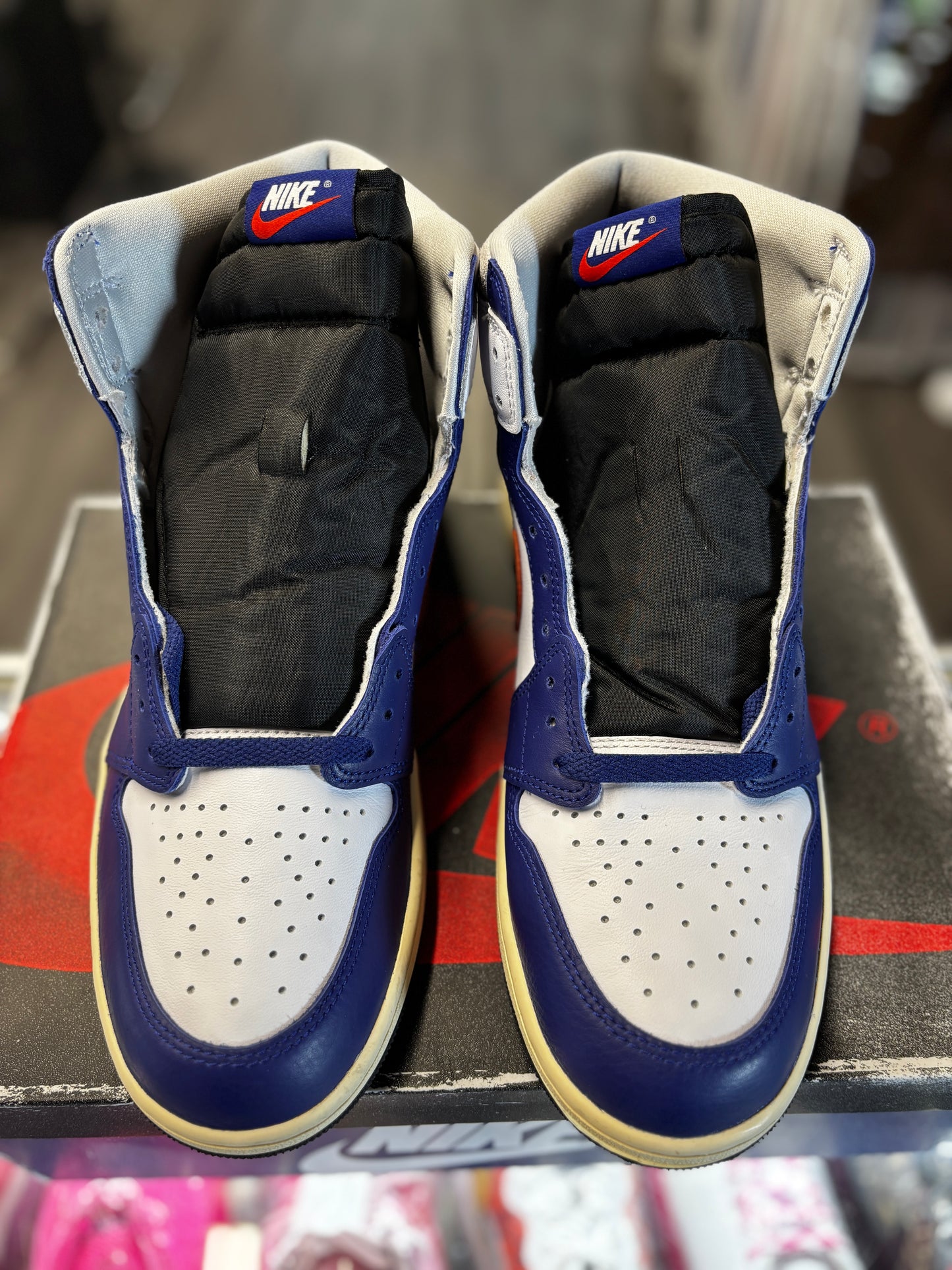 2025 Air Jordan Retro 1 High OG "Rare Air Deep Royal Blue"